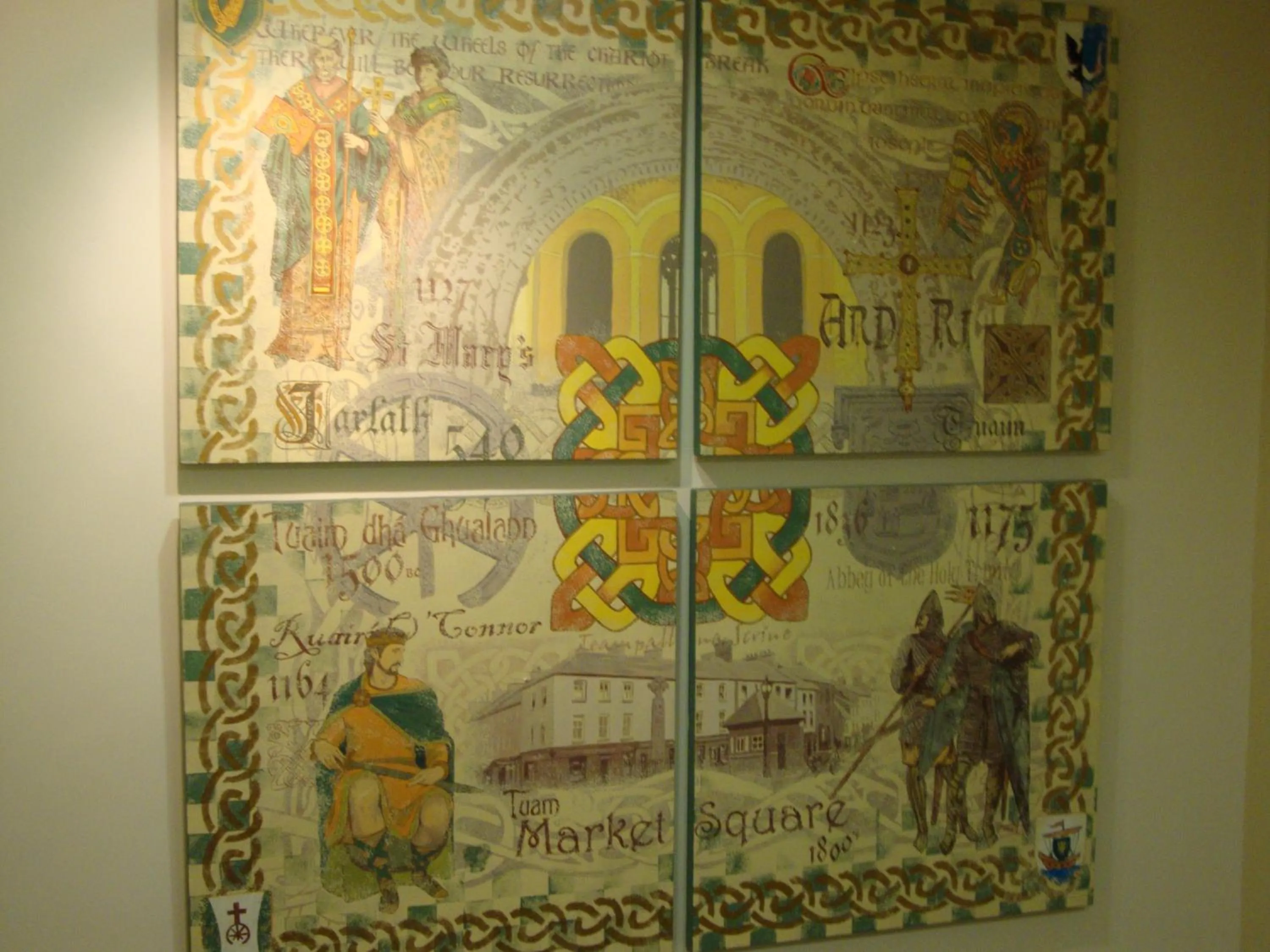 Decorative detail in Ard Ri House Hotel