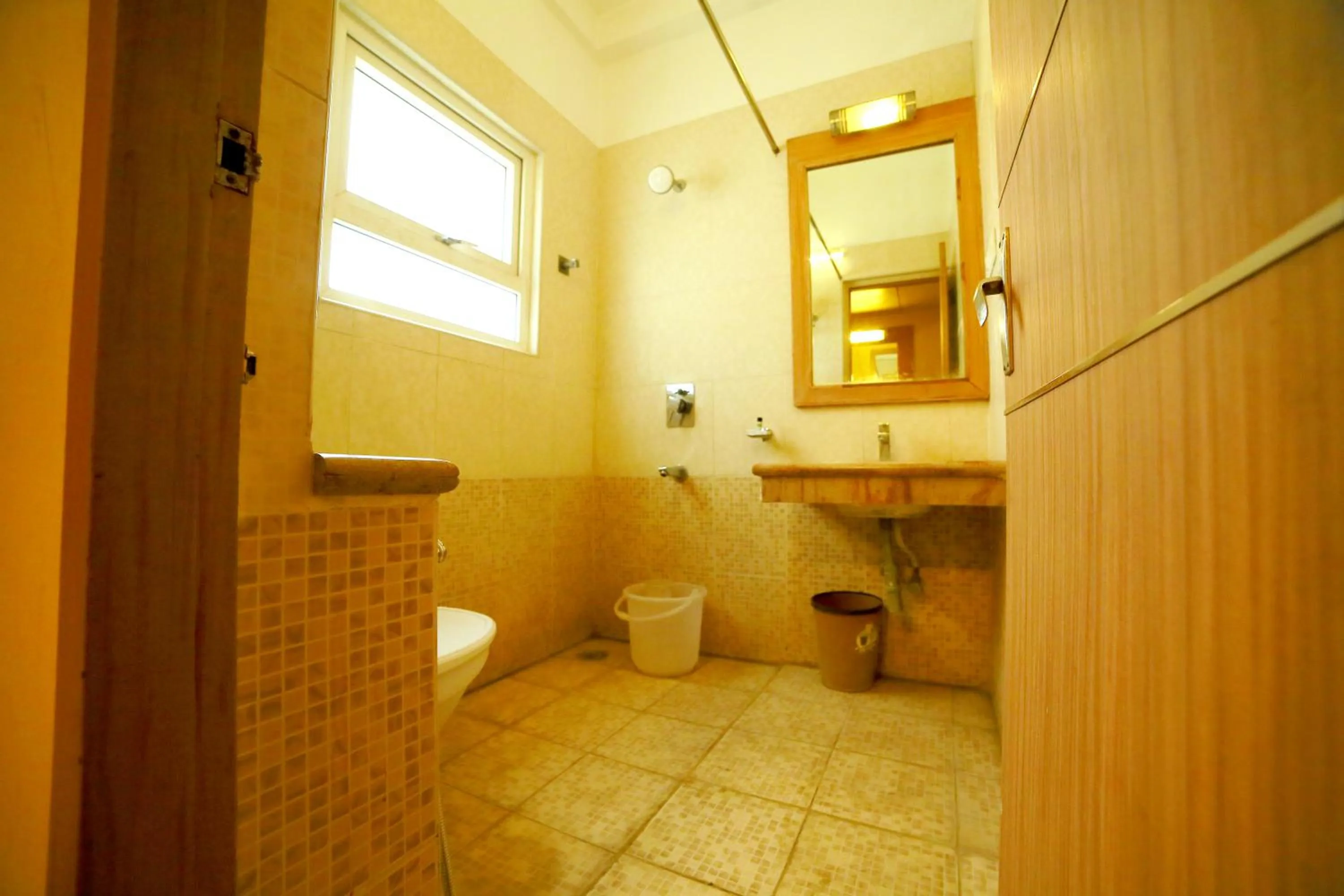 Shower in Santhoshpuri