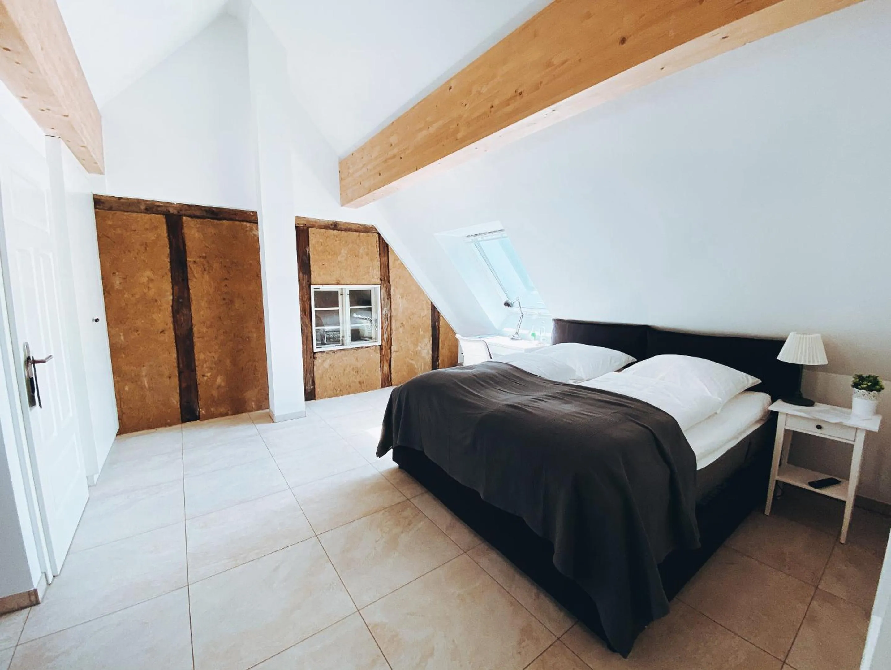 Bedroom, Bed in Fachwerk Hotel Wuppertal