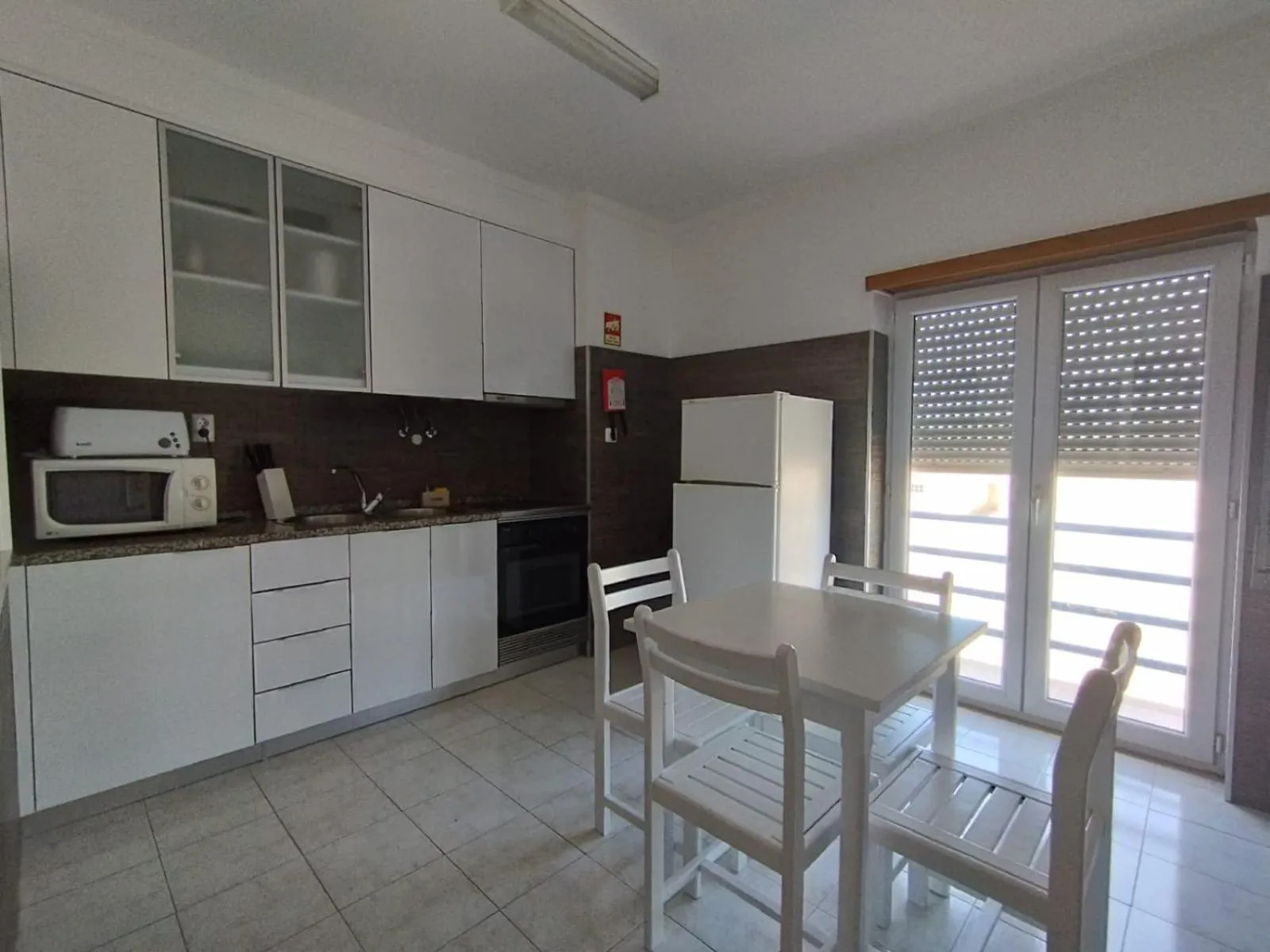 kitchen in Hotel Apartamento Praia Azul