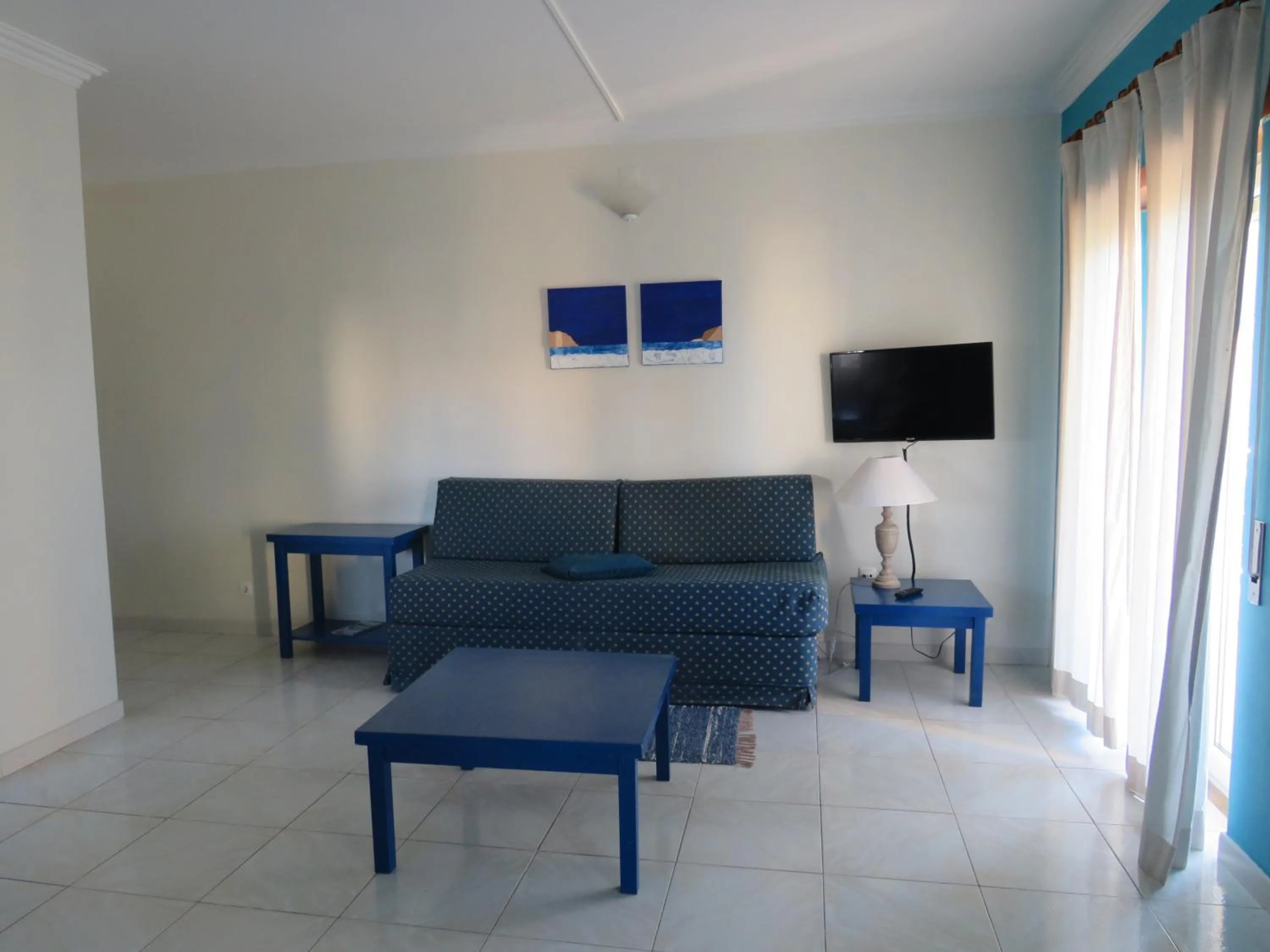 Living room in Hotel Apartamento Praia Azul