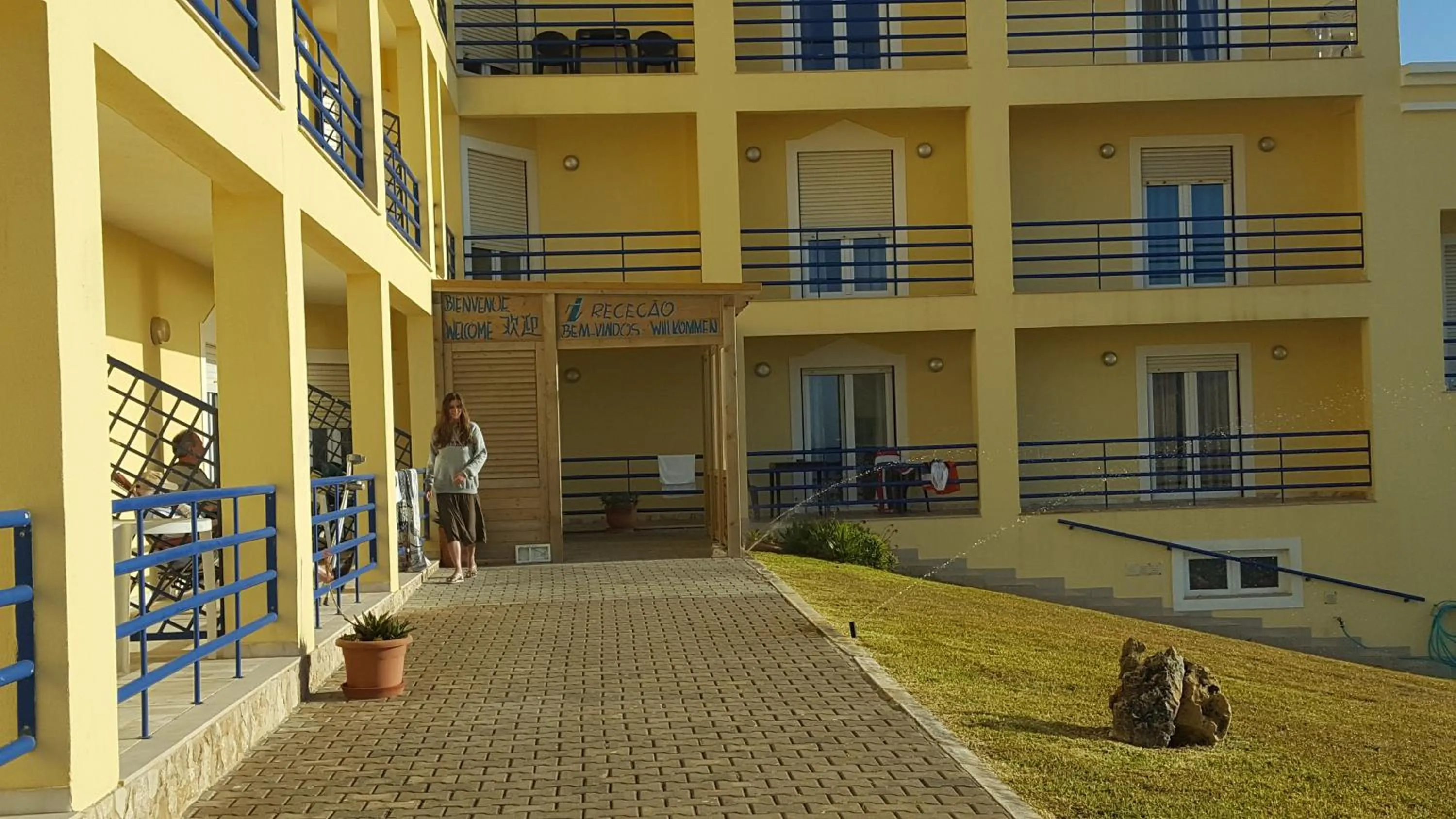 Property building in Hotel Apartamento Praia Azul