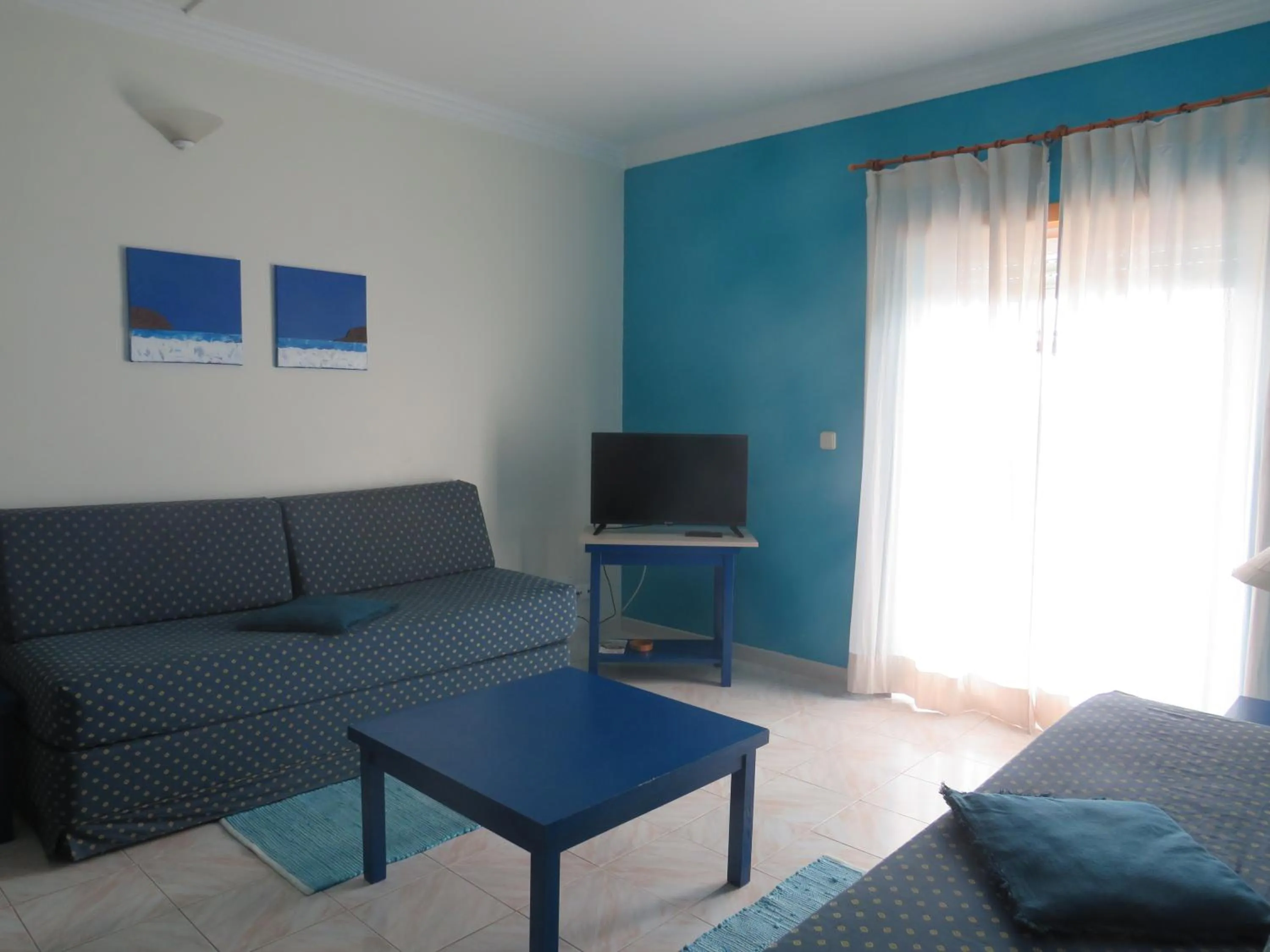 Living room in Hotel Apartamento Praia Azul
