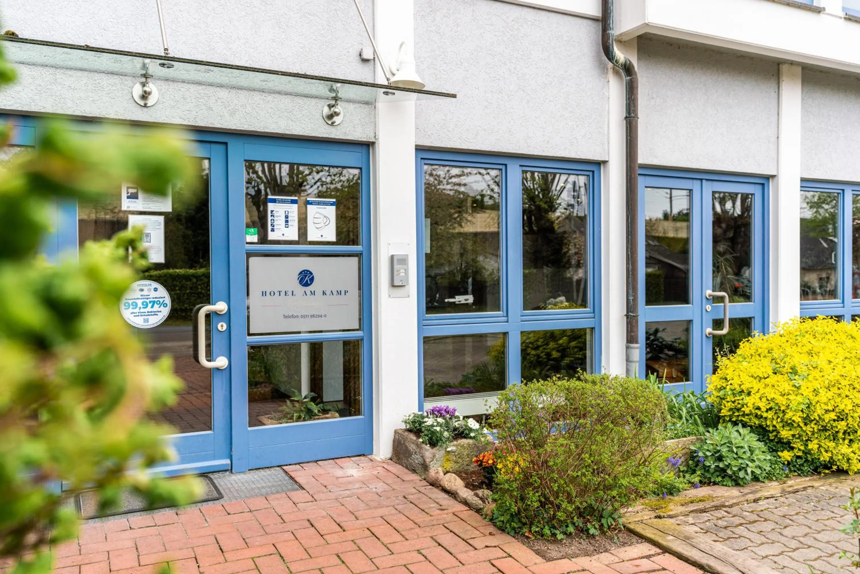 Facade/entrance in Hotel Am Kamp