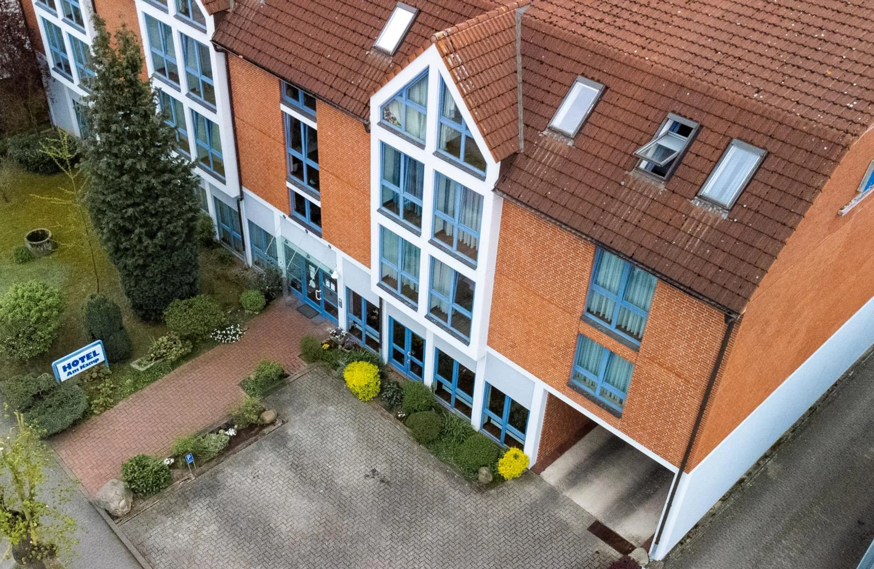 Bird's eye view in Hotel Am Kamp