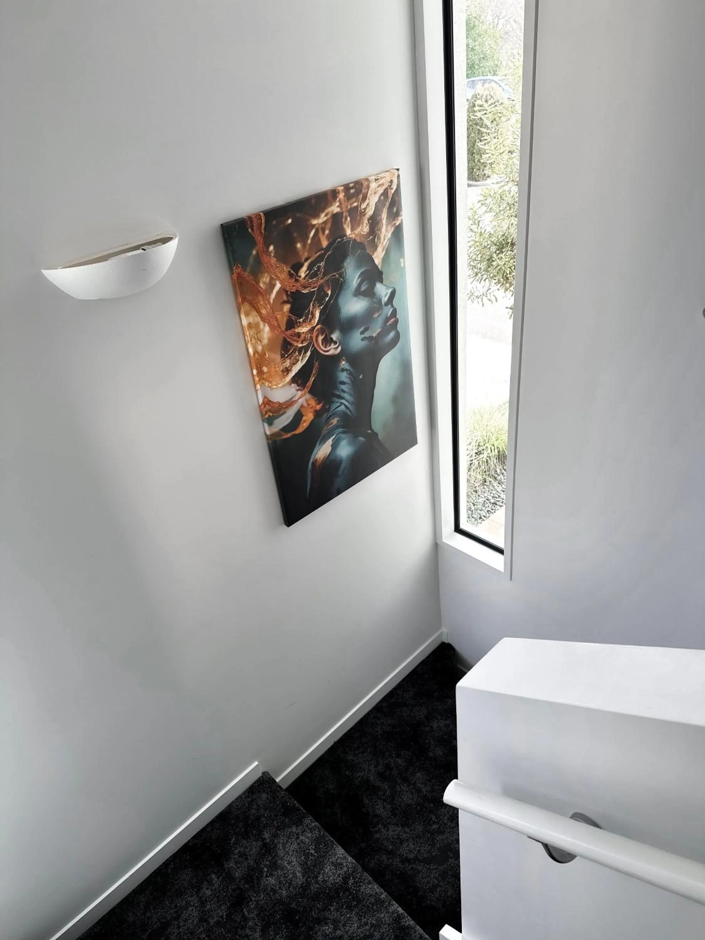 Decorative detail in Delorenzo Studio Apartments