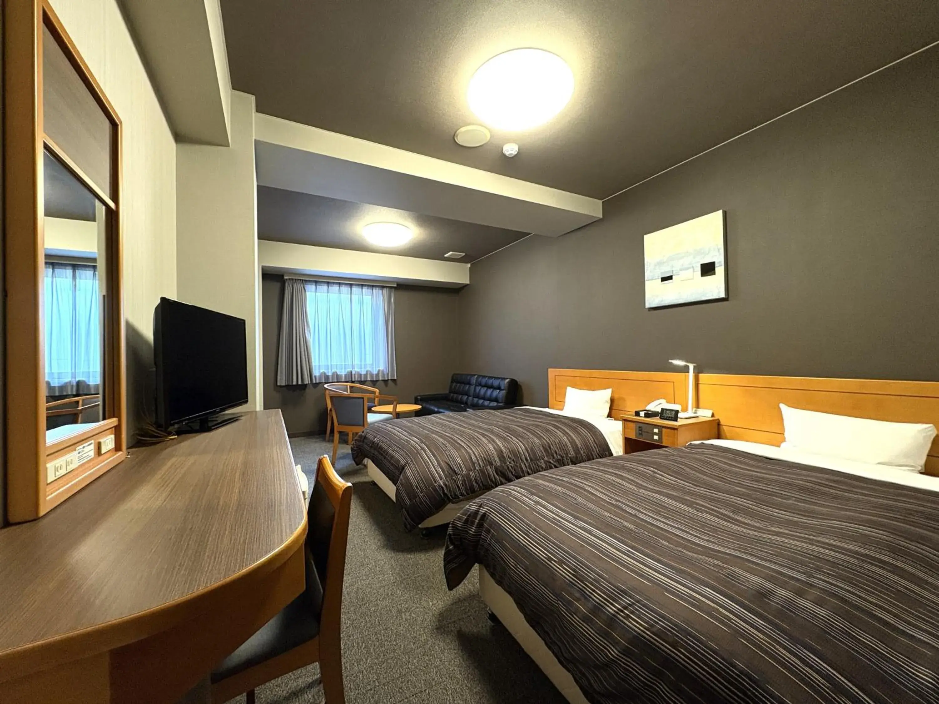 Twin Room - single occupancy - Smoking in Hotel Route-Inn Niihama Twin Room - single occupancy - Smoking in Hotel Route-Inn Niihama