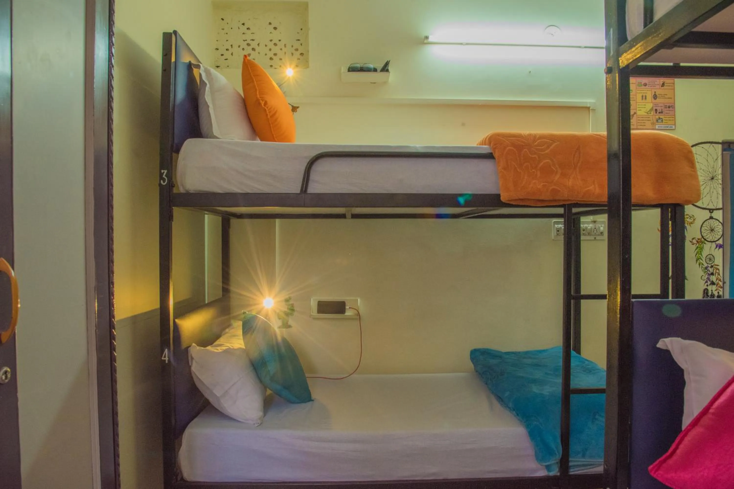 bunk bed, Bed in Zostel Jodhpur, Clock Tower