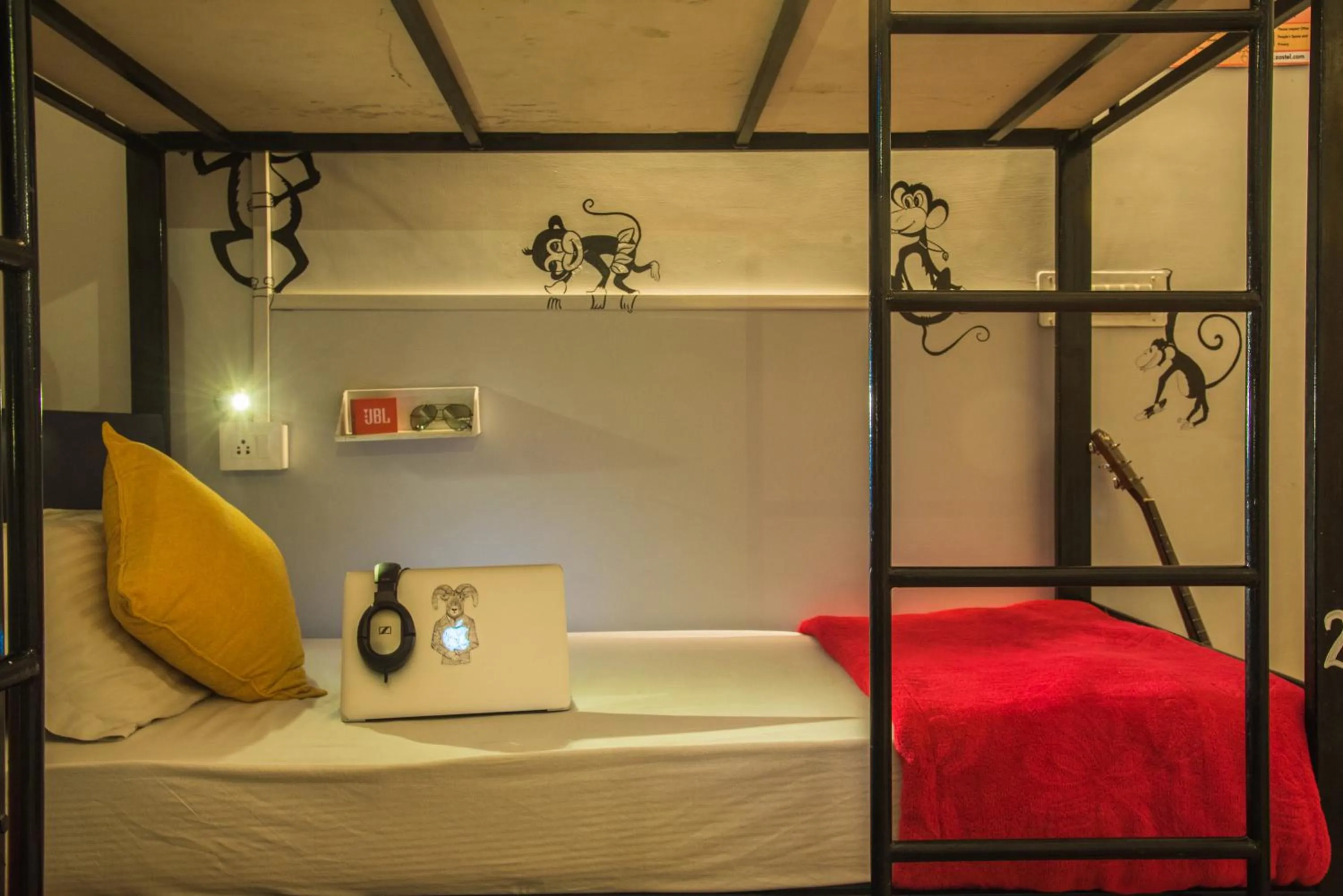 bunk bed, Bed in Zostel Jodhpur, Clock Tower