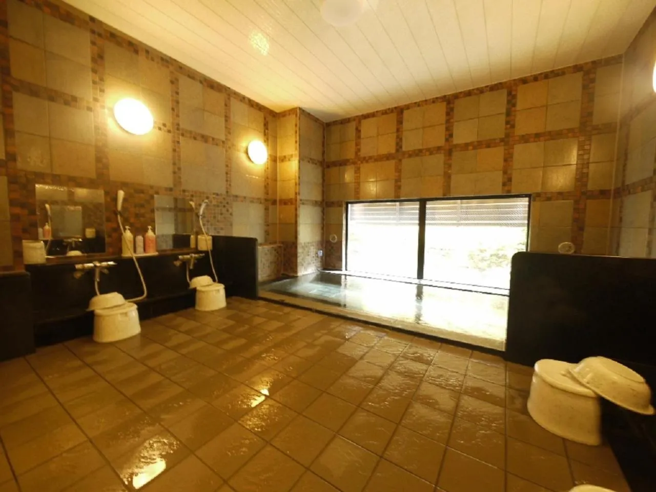 Public Bath in Hotel Route-Inn Dai-ni Suwa Inter
