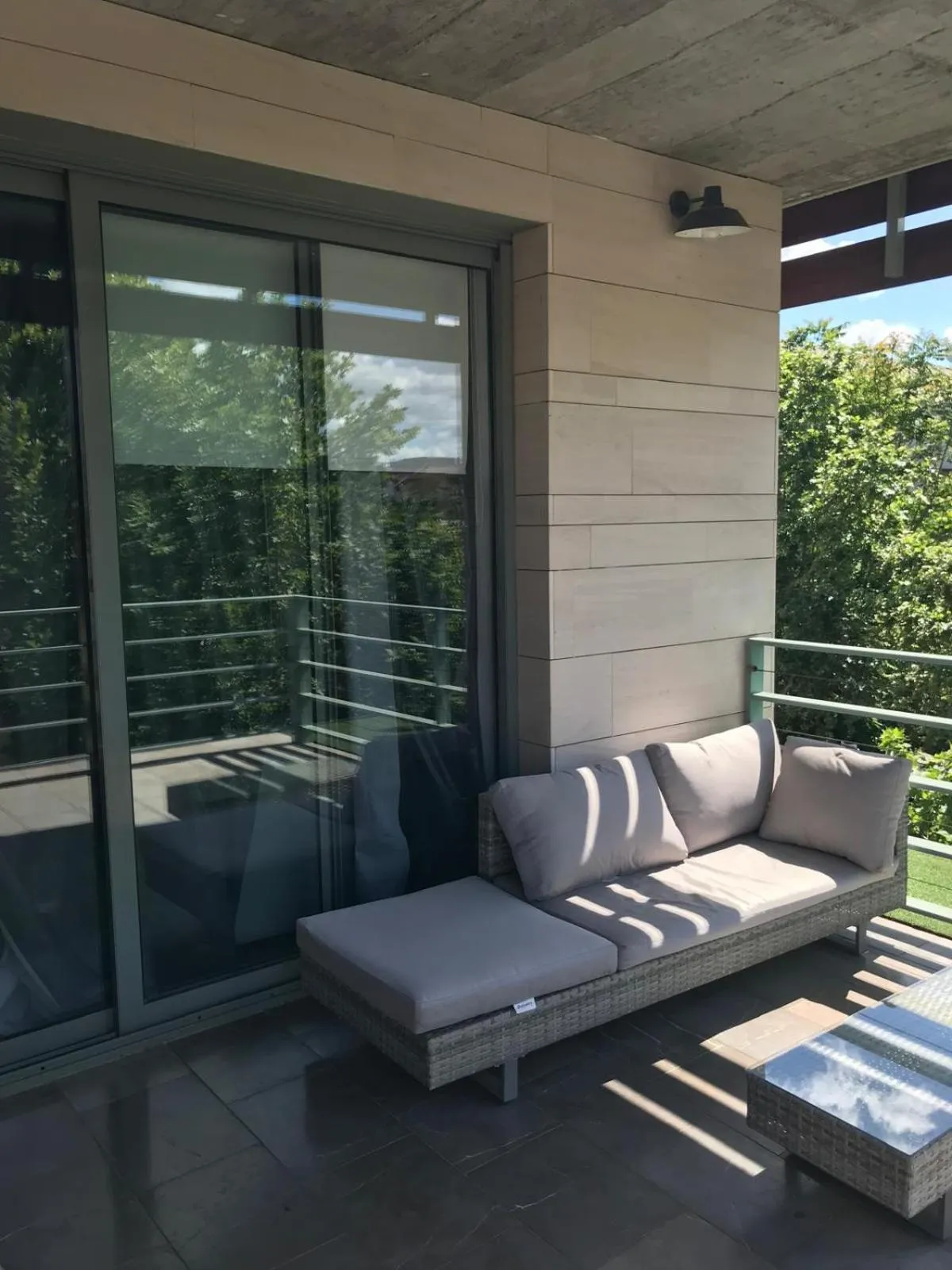 Balcony/Terrace in Urban House Siurot 33