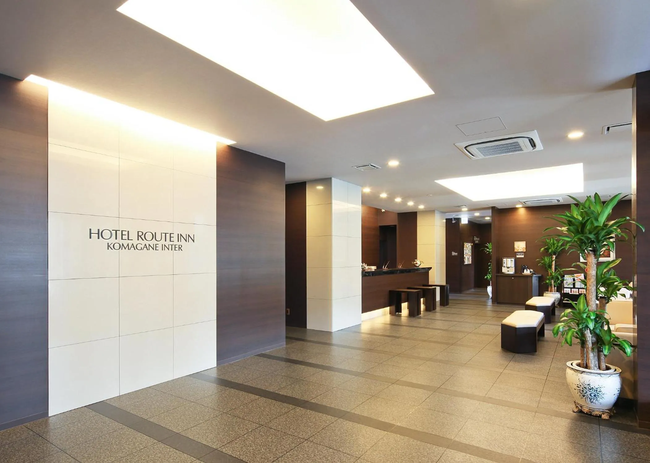 Lobby or reception in Hotel Route-Inn Komagane Inter