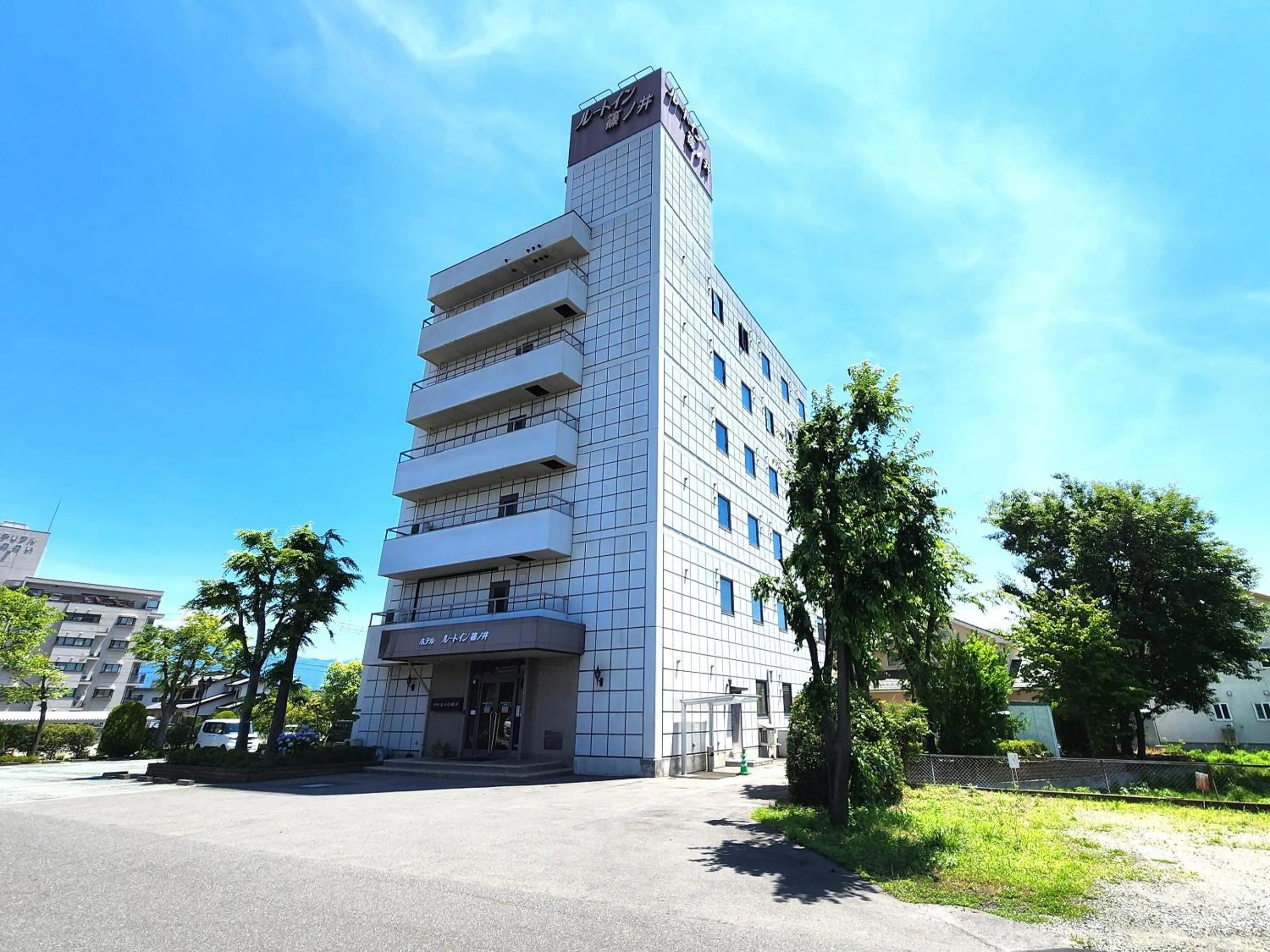 Property building in Hotel Route-Inn Court Shinonoi