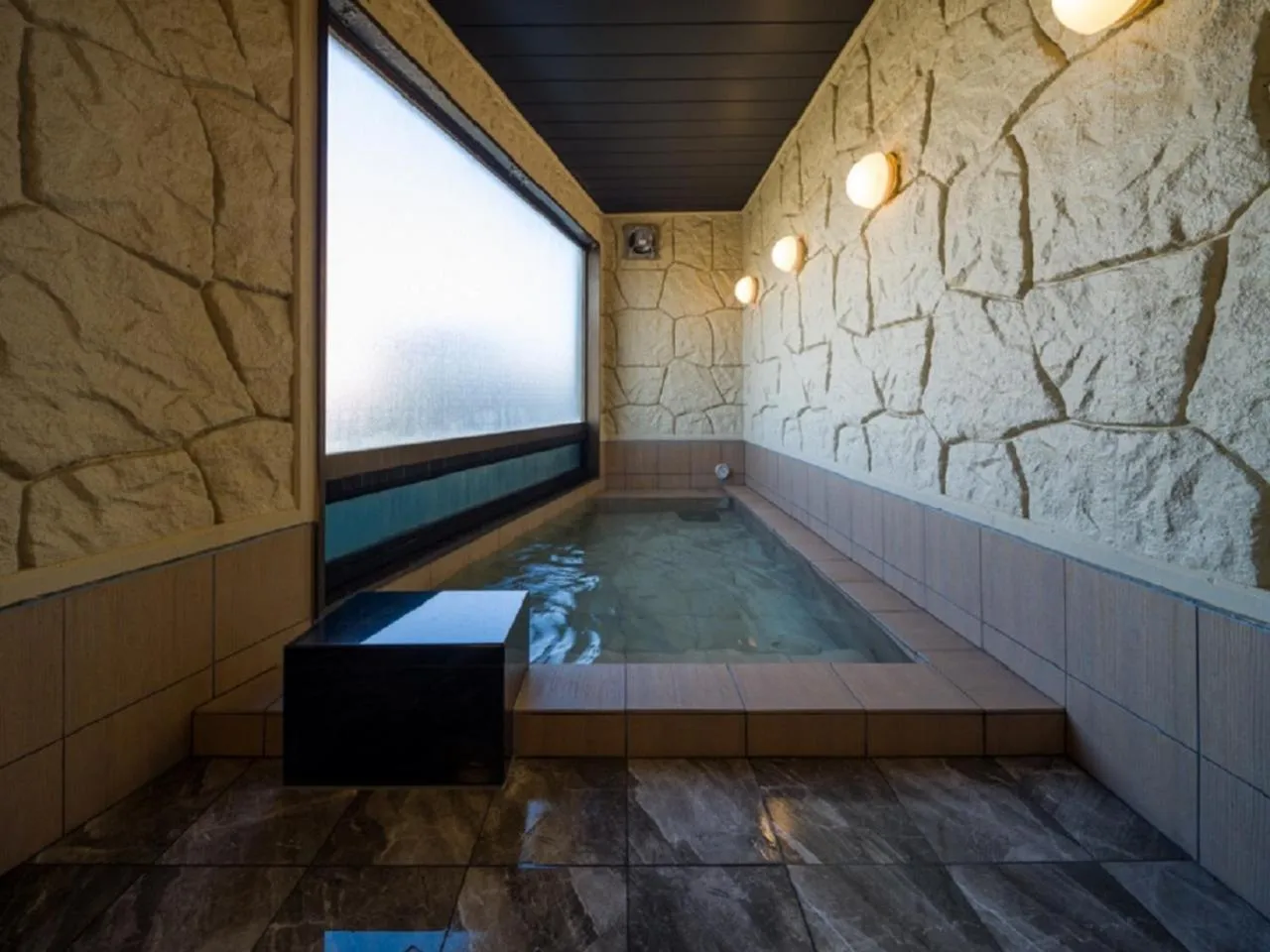 Public Bath in Hotel Route-Inn Komoro