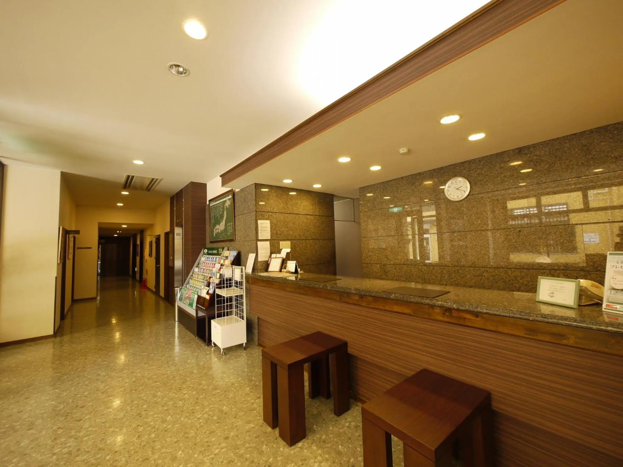 Lobby or reception in Hotel Route-Inn Court Uenohara