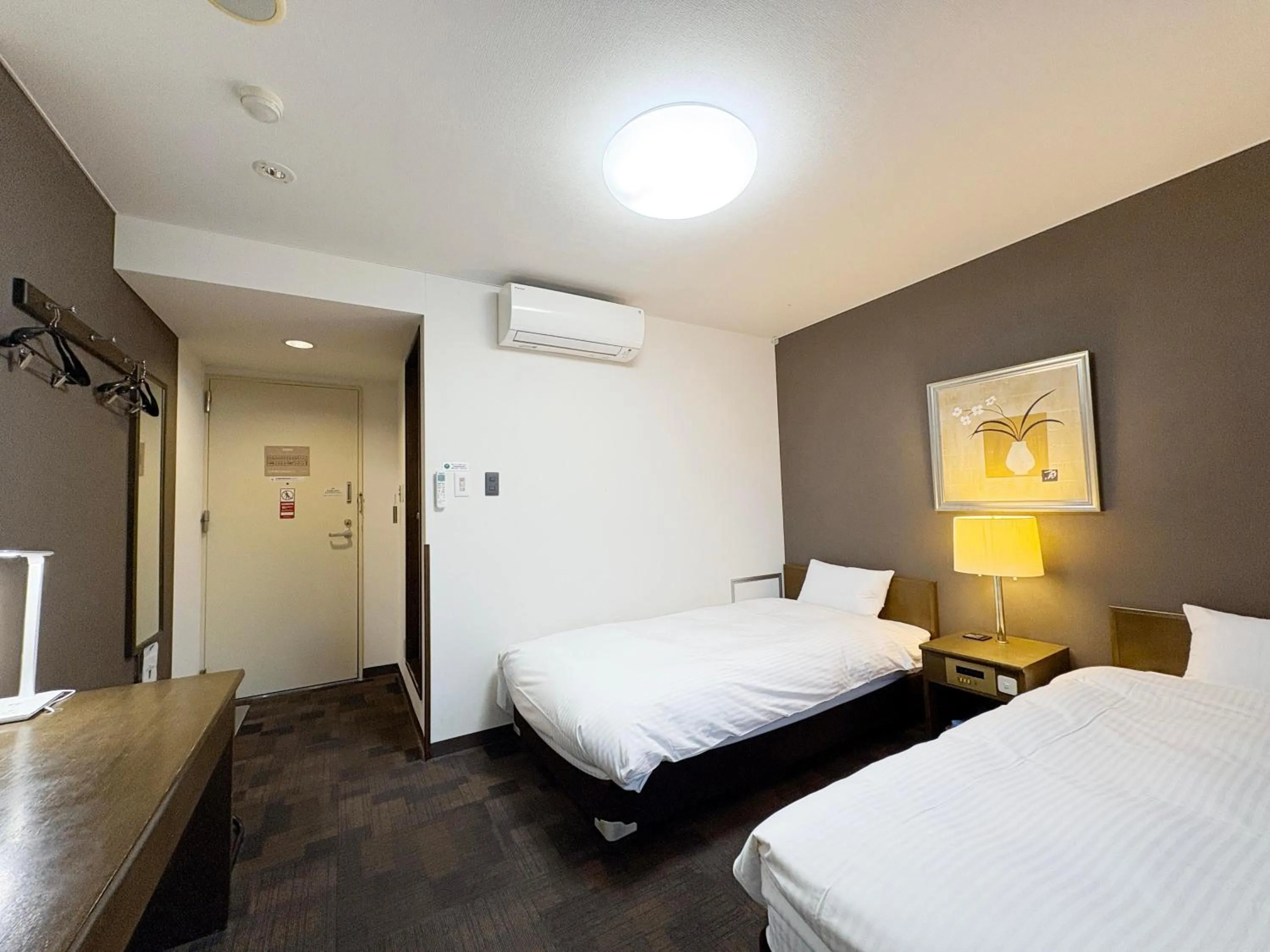 Photo of the whole room, Bed in Hotel Route-Inn Court Minami Alps
