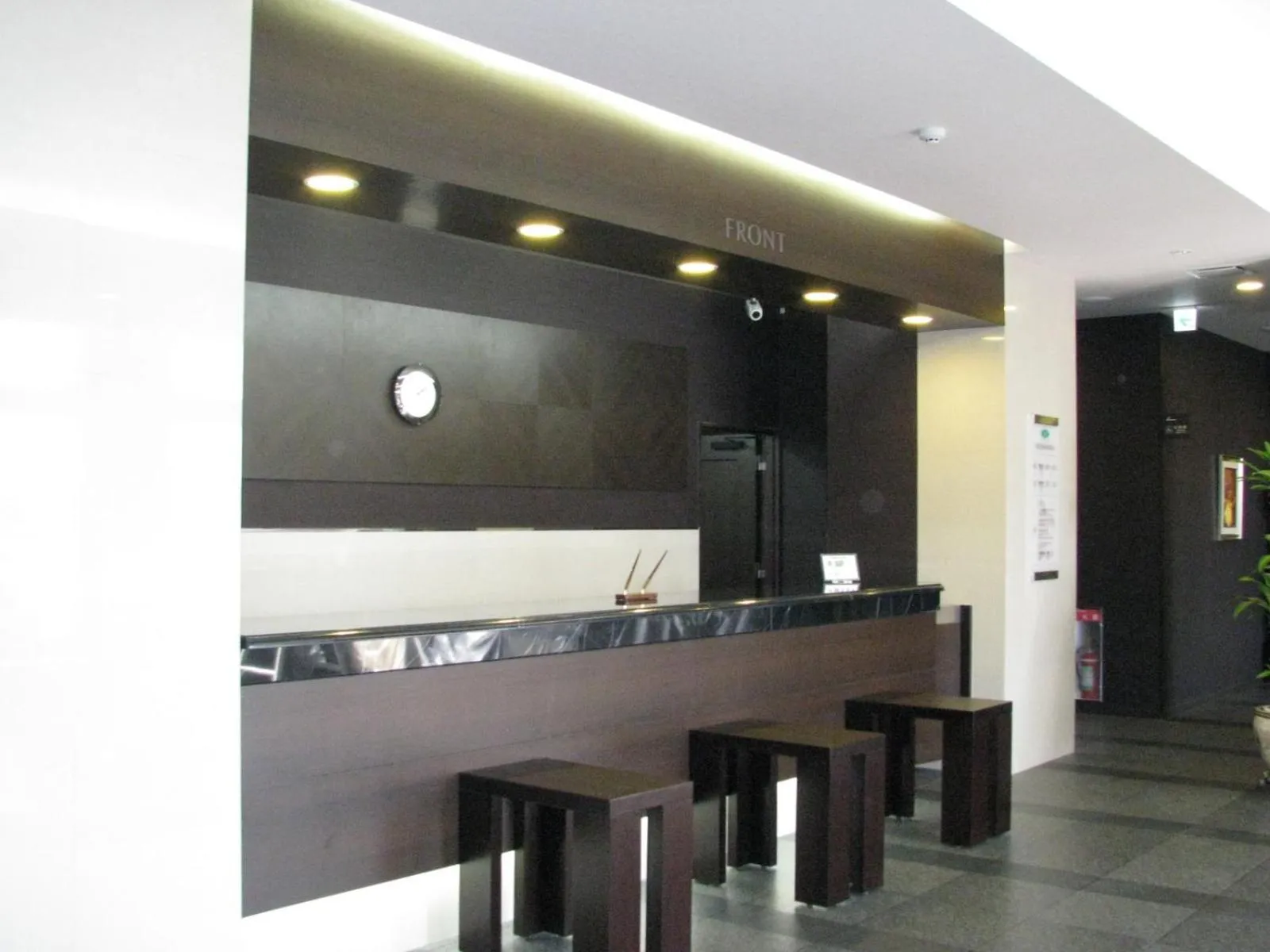 Lobby or reception in Hotel Route-Inn Hanamaki