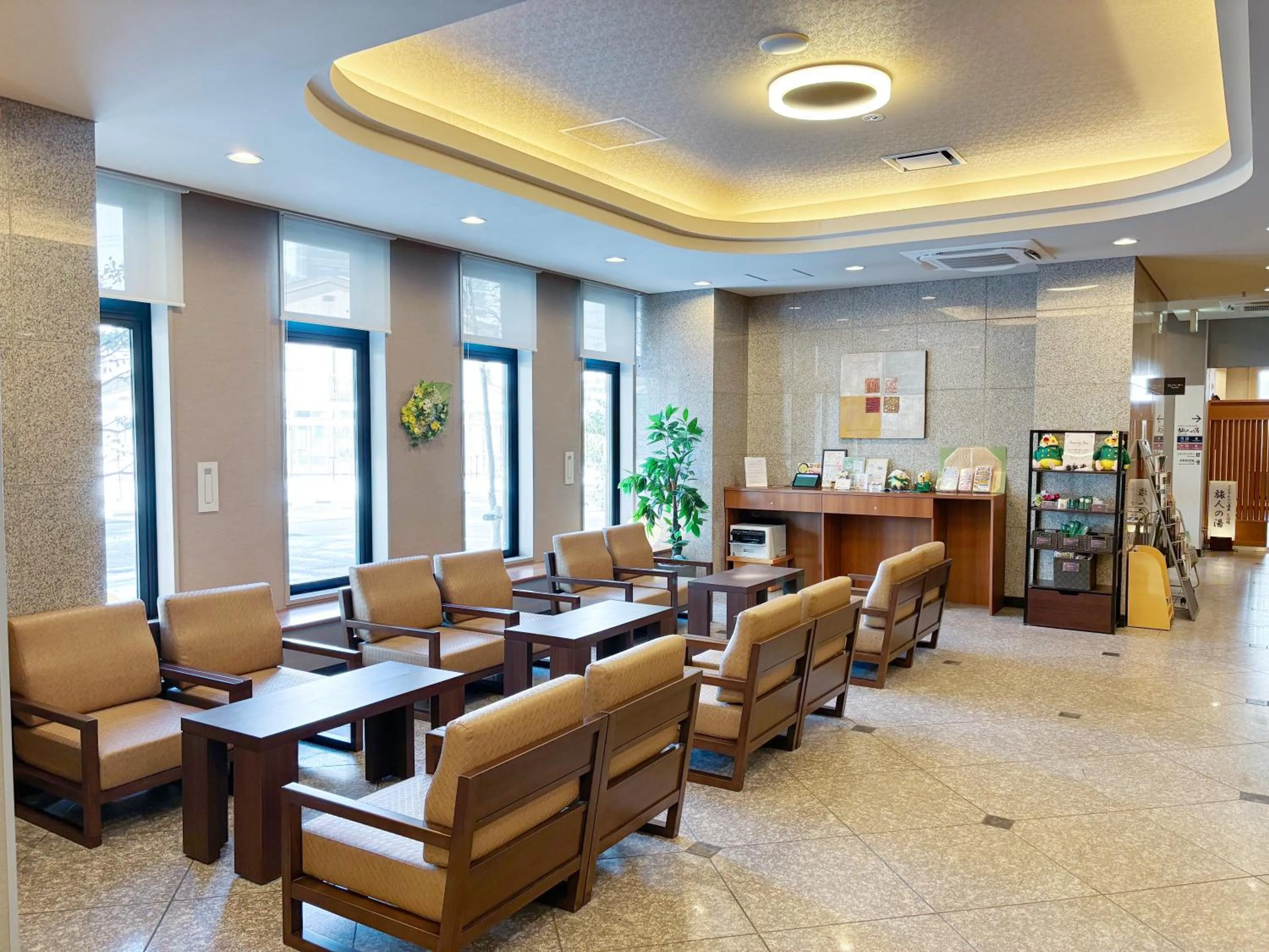 Lobby or reception in Hotel Route-Inn Kitakami Ekimae