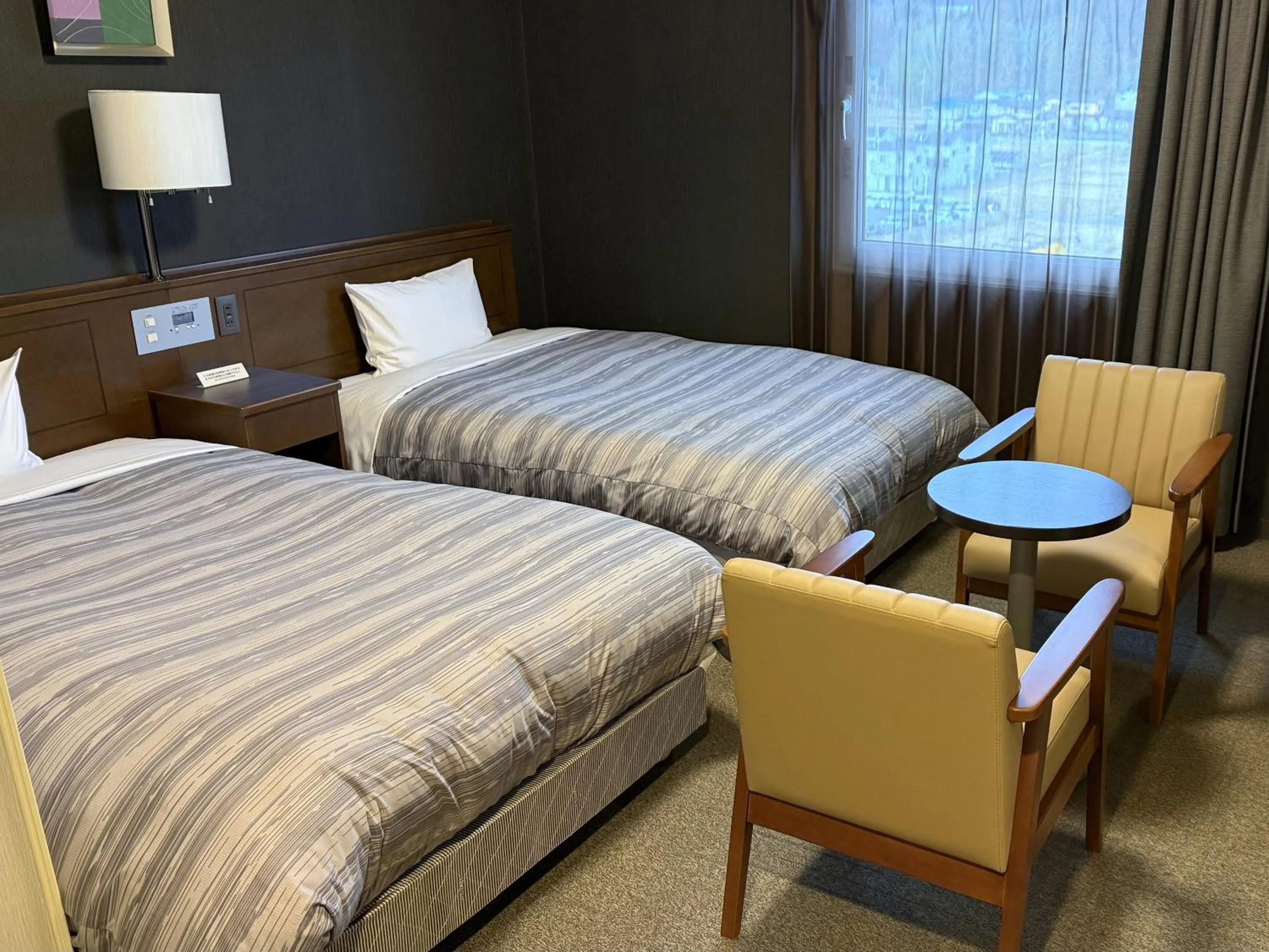 Twin Room - single occupancy - Non-Smoking in Hotel Route-Inn Ichinoseki Inter