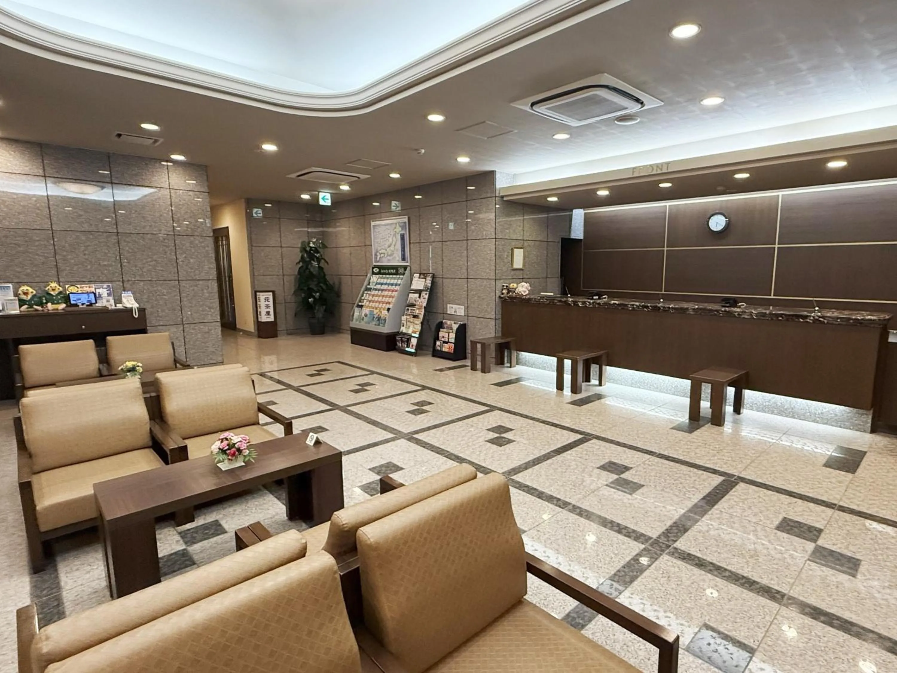 Lobby or reception in Hotel Route-Inn Ichinoseki Inter