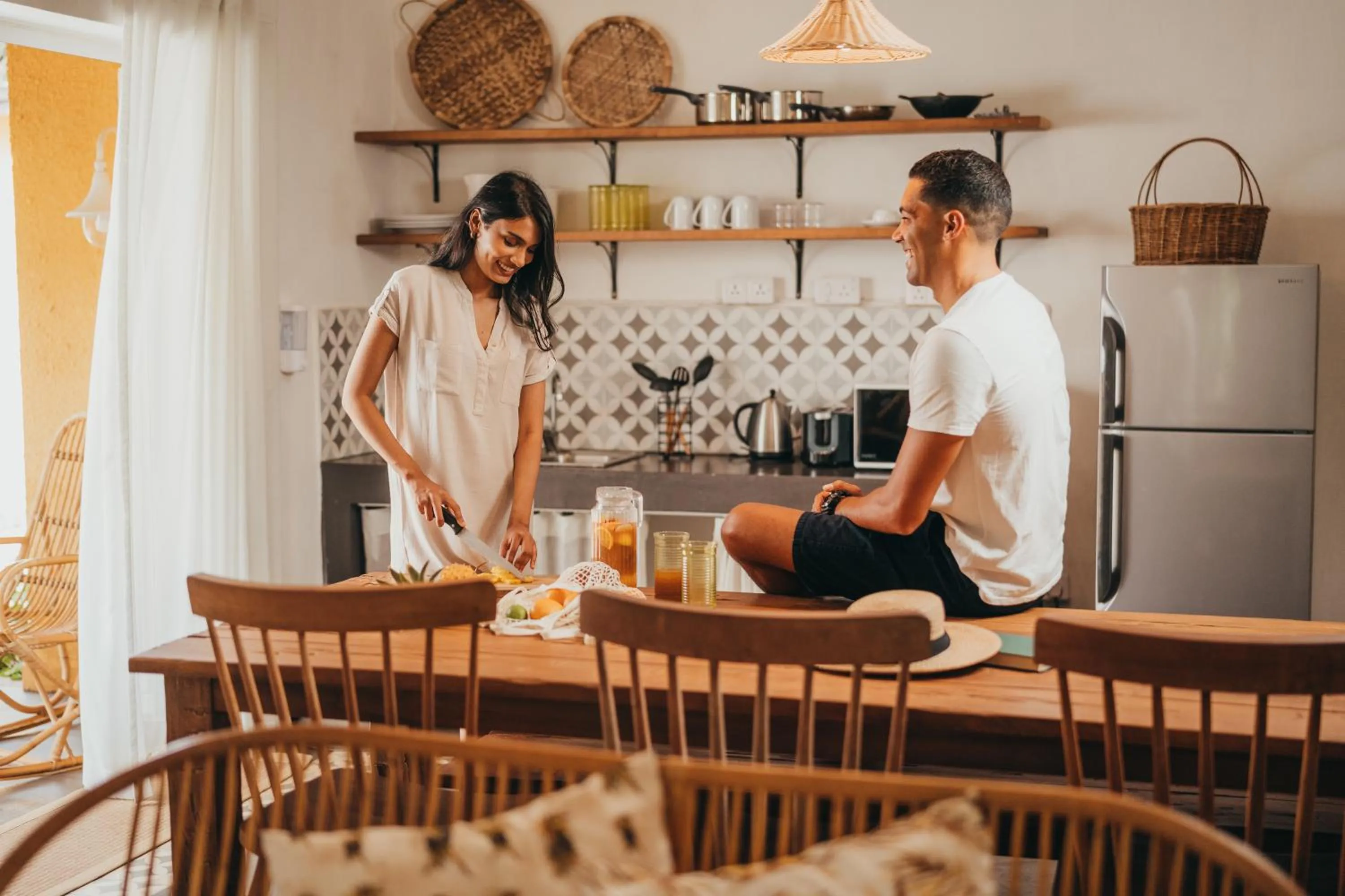 group of guests in Kaz'alala Hosted B&B