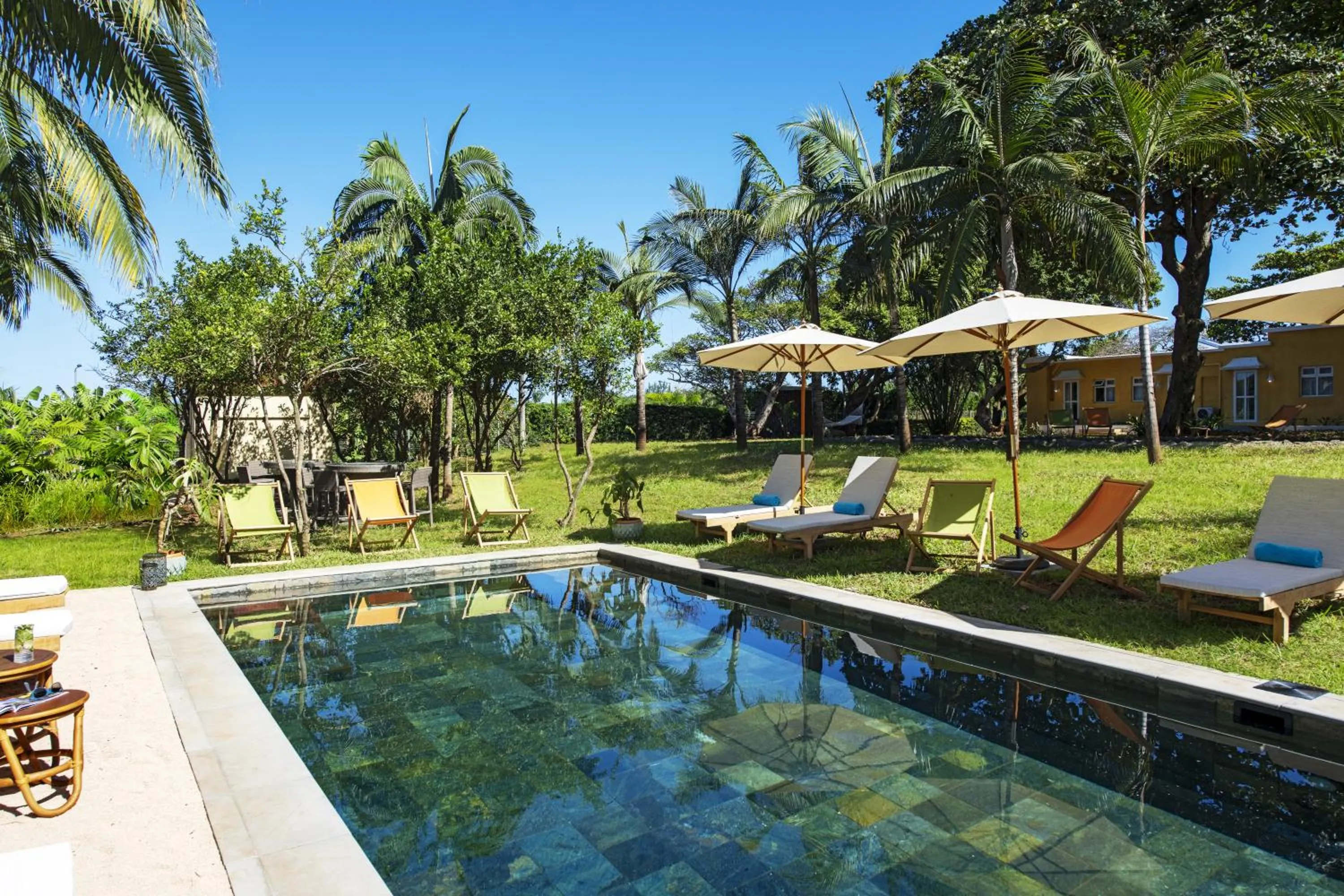 Pool view in Kaz'alala Hosted B&B