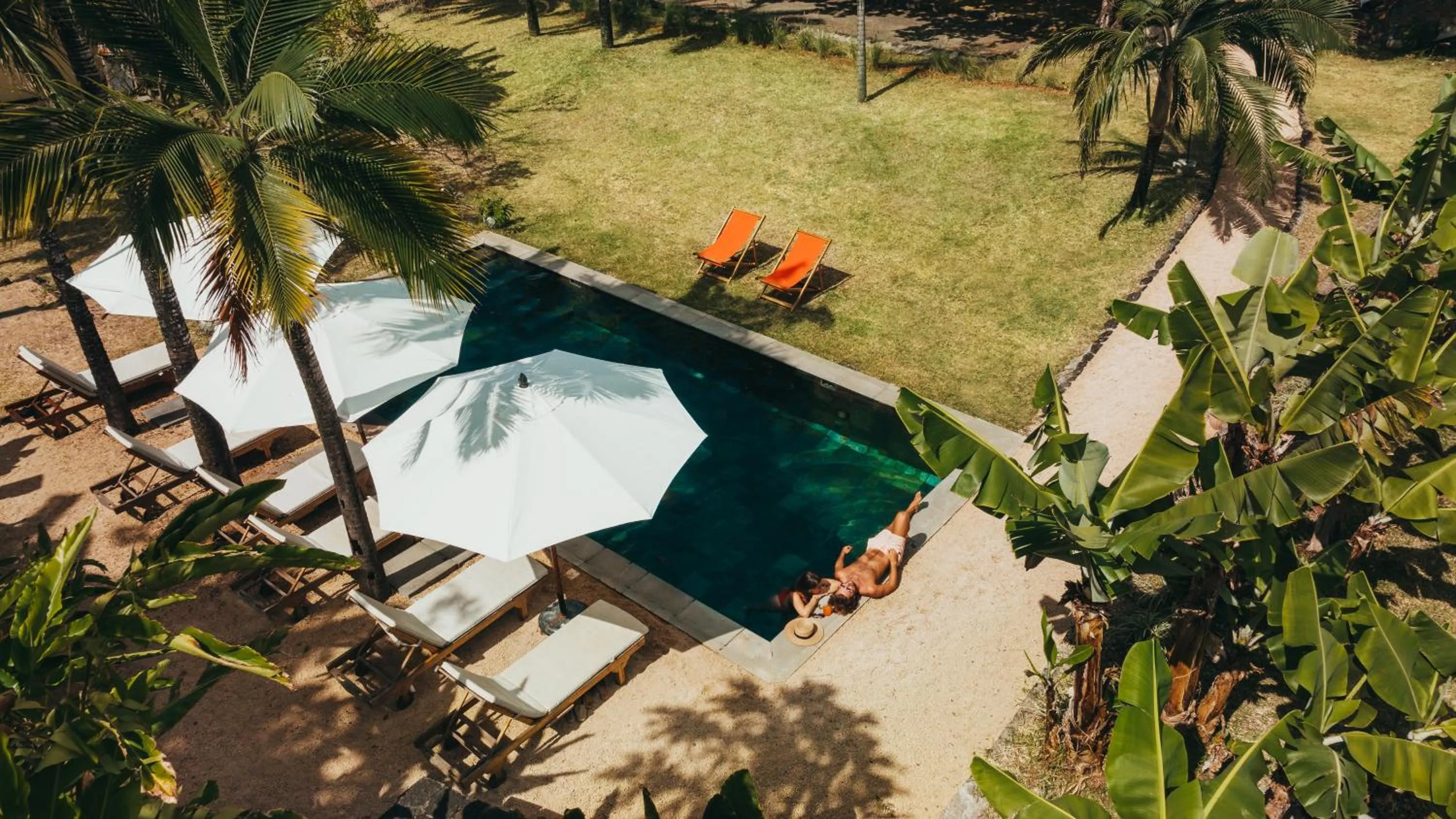 Pool view in Kaz'alala Hosted B&B