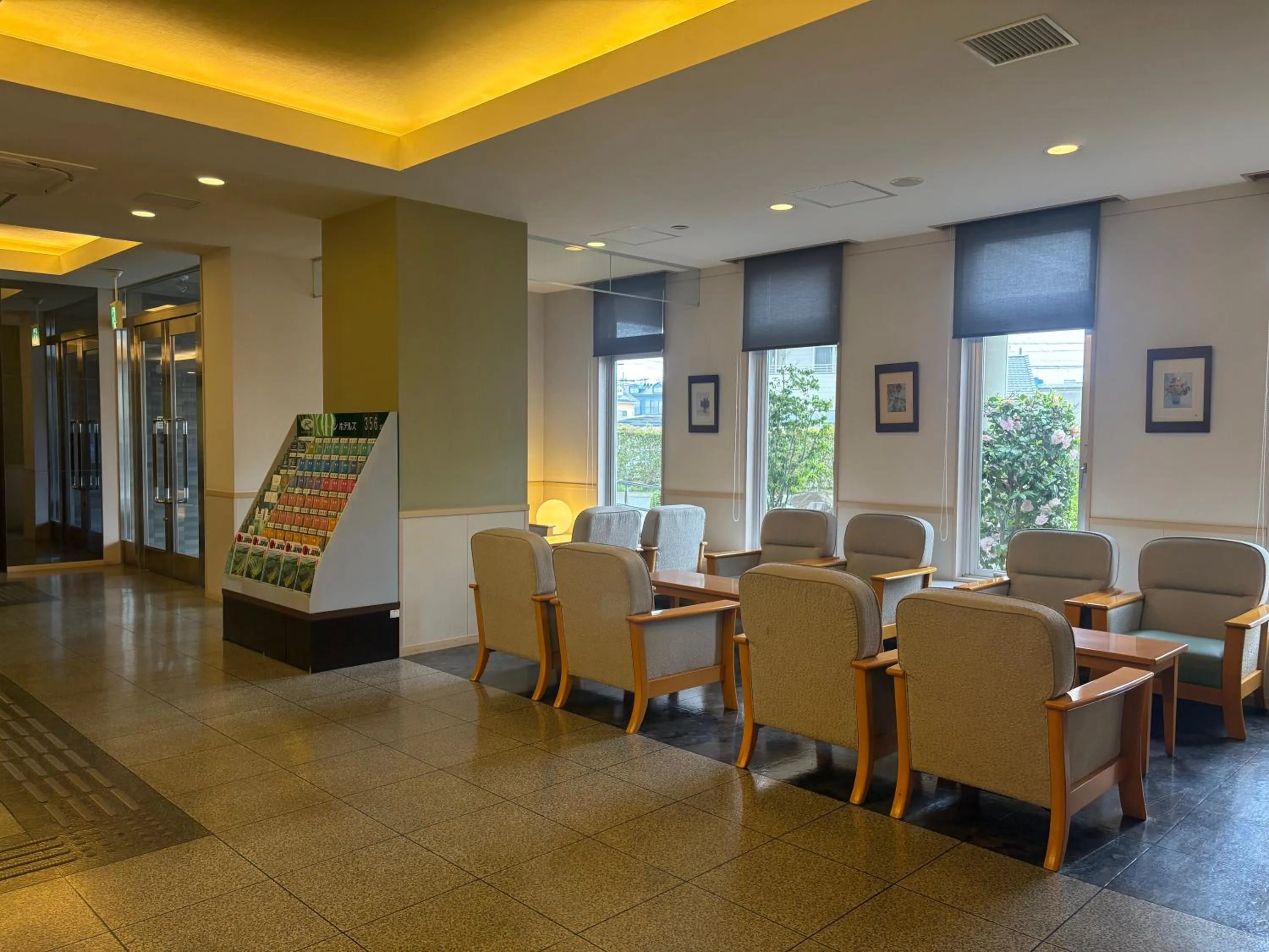 Lobby or reception in Hotel Route-Inn Honjo Ekiminami