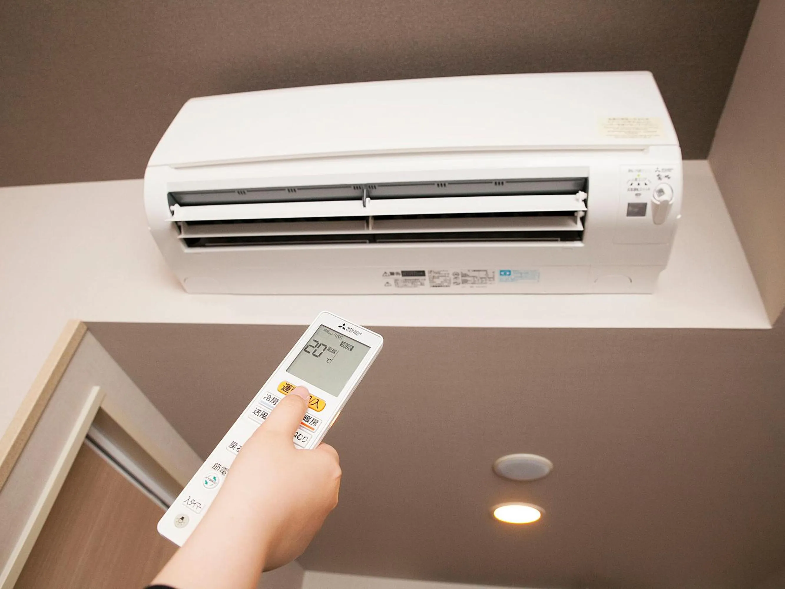 air conditioner in Hotel Route-Inn Fukaya Ekimae