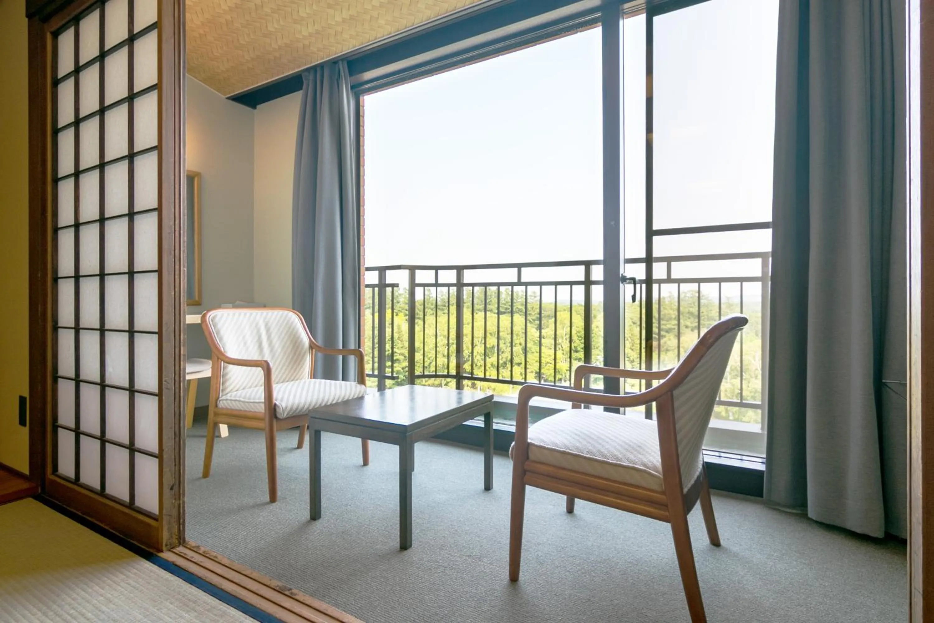 Photo of the whole room in Tokachi Makubetsu Onsen Grandvrio Hotel