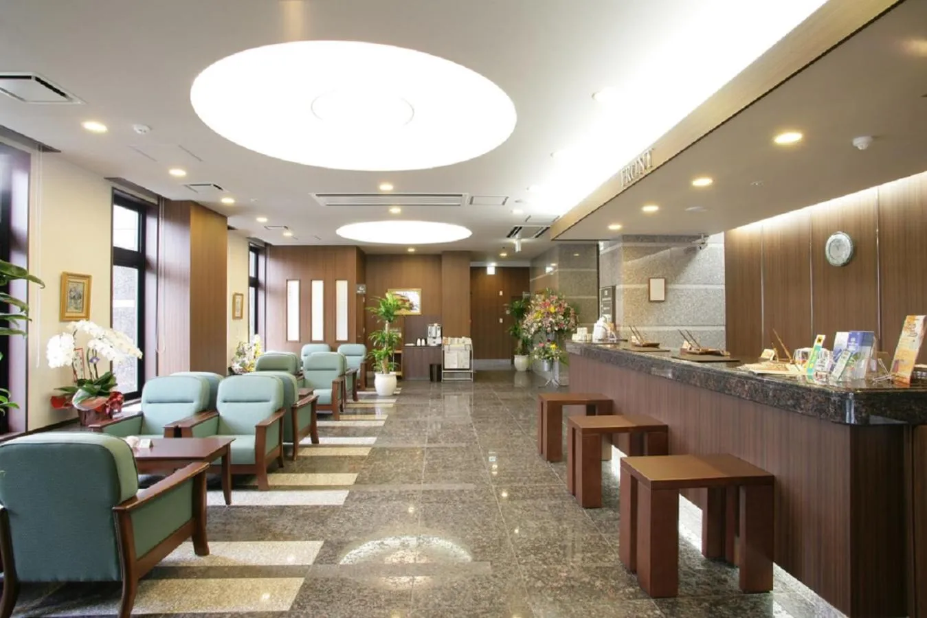 Lobby or reception in Hotel Route-Inn Kanda Ekimae
