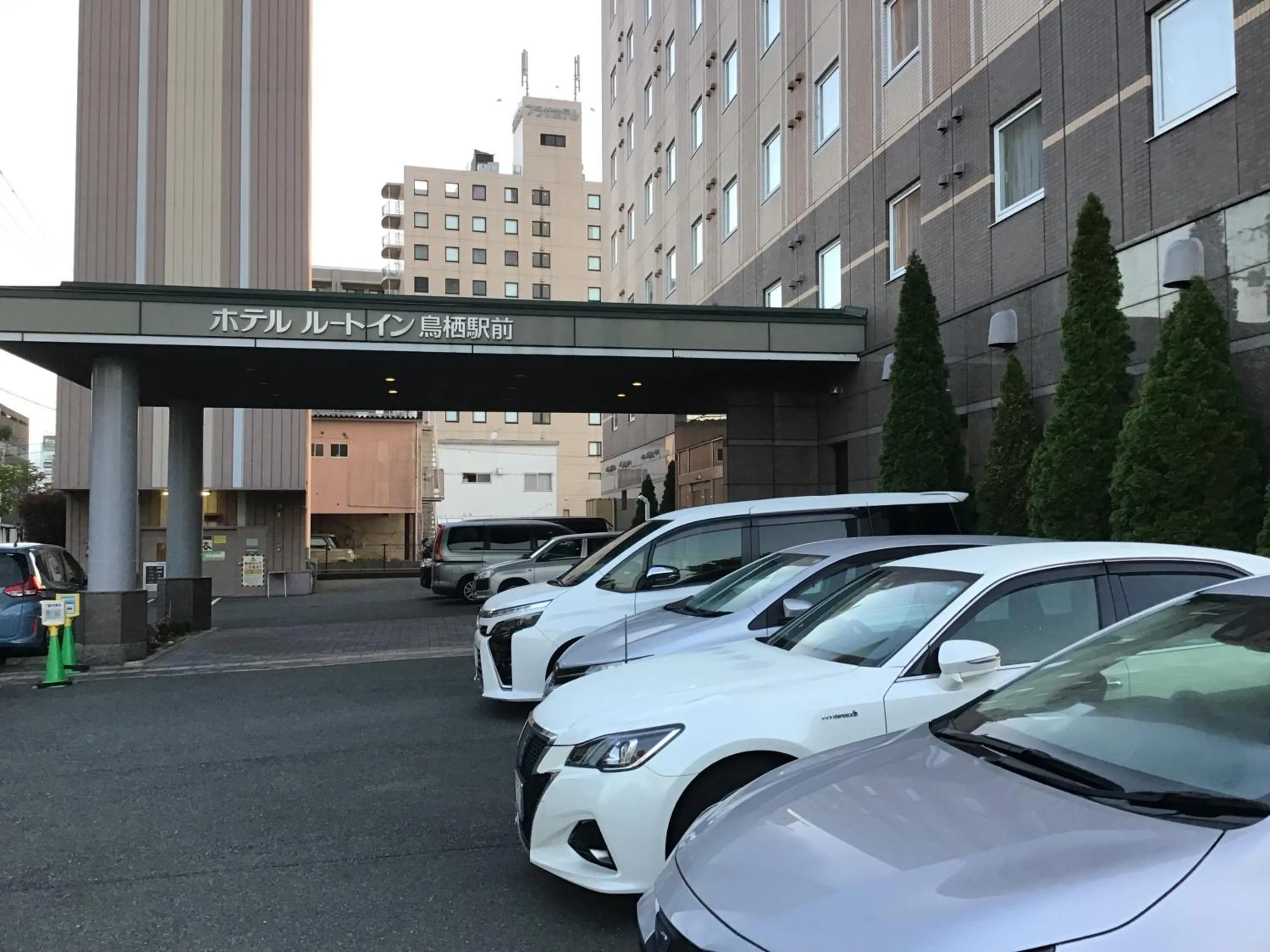 Parking in Hotel Route-Inn Tosu Ekimae