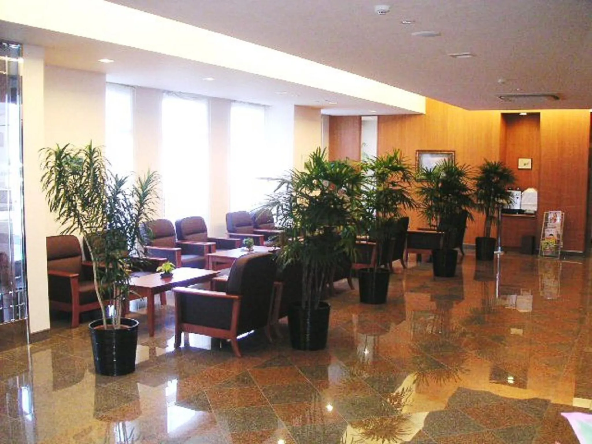 Lobby or reception in Hotel Route-Inn Nakatsu Ekimae