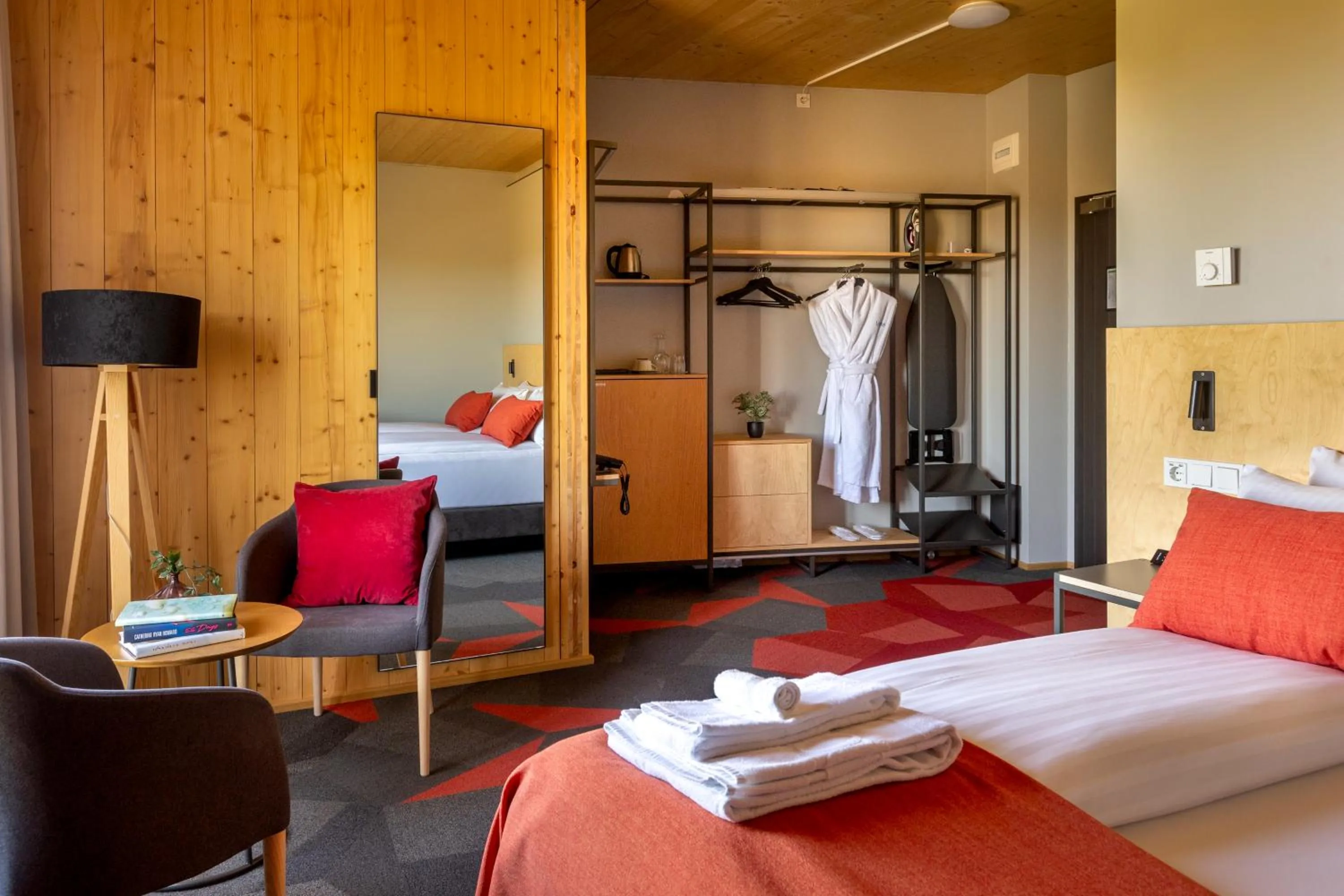 Photo of the whole room, Bed in Landhotel