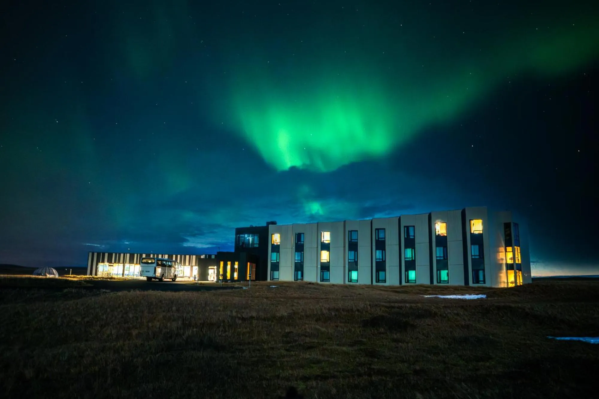 Property building in Landhotel
