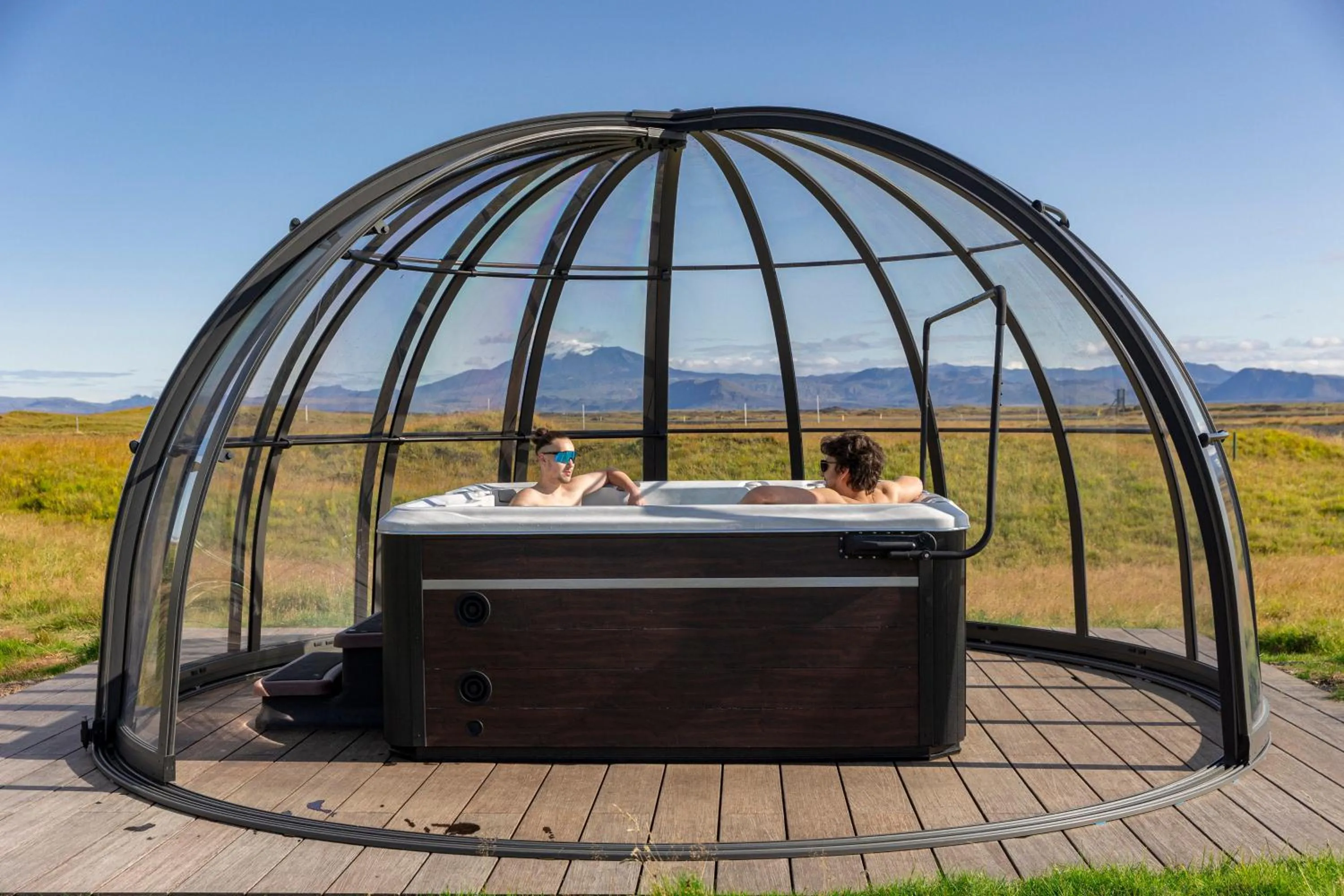 Hot Tub in Landhotel