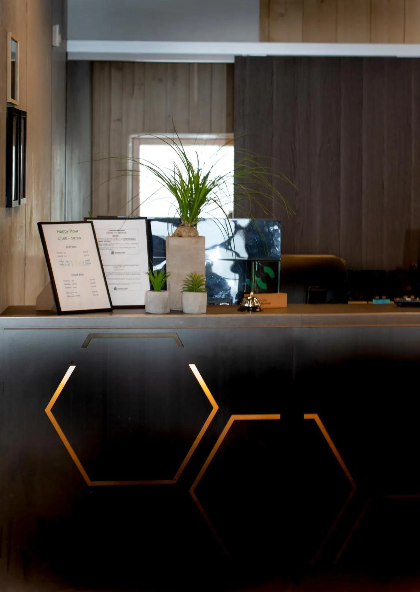 Lobby or reception in Landhotel