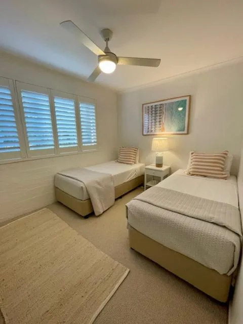 Bed in Myuna Holiday Apartments