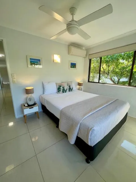 Bed in Myuna Holiday Apartments