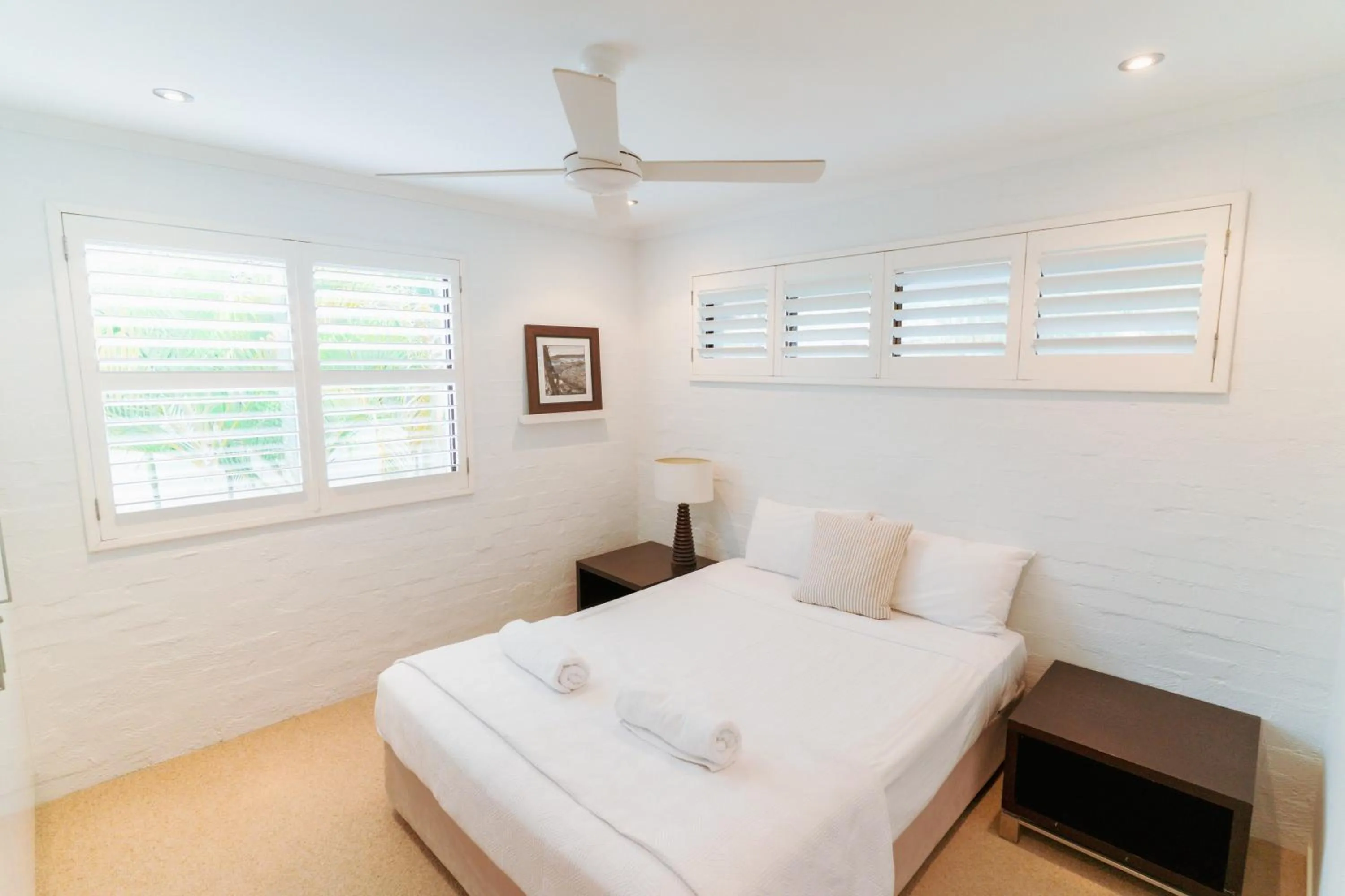 Bed in Myuna Holiday Apartments