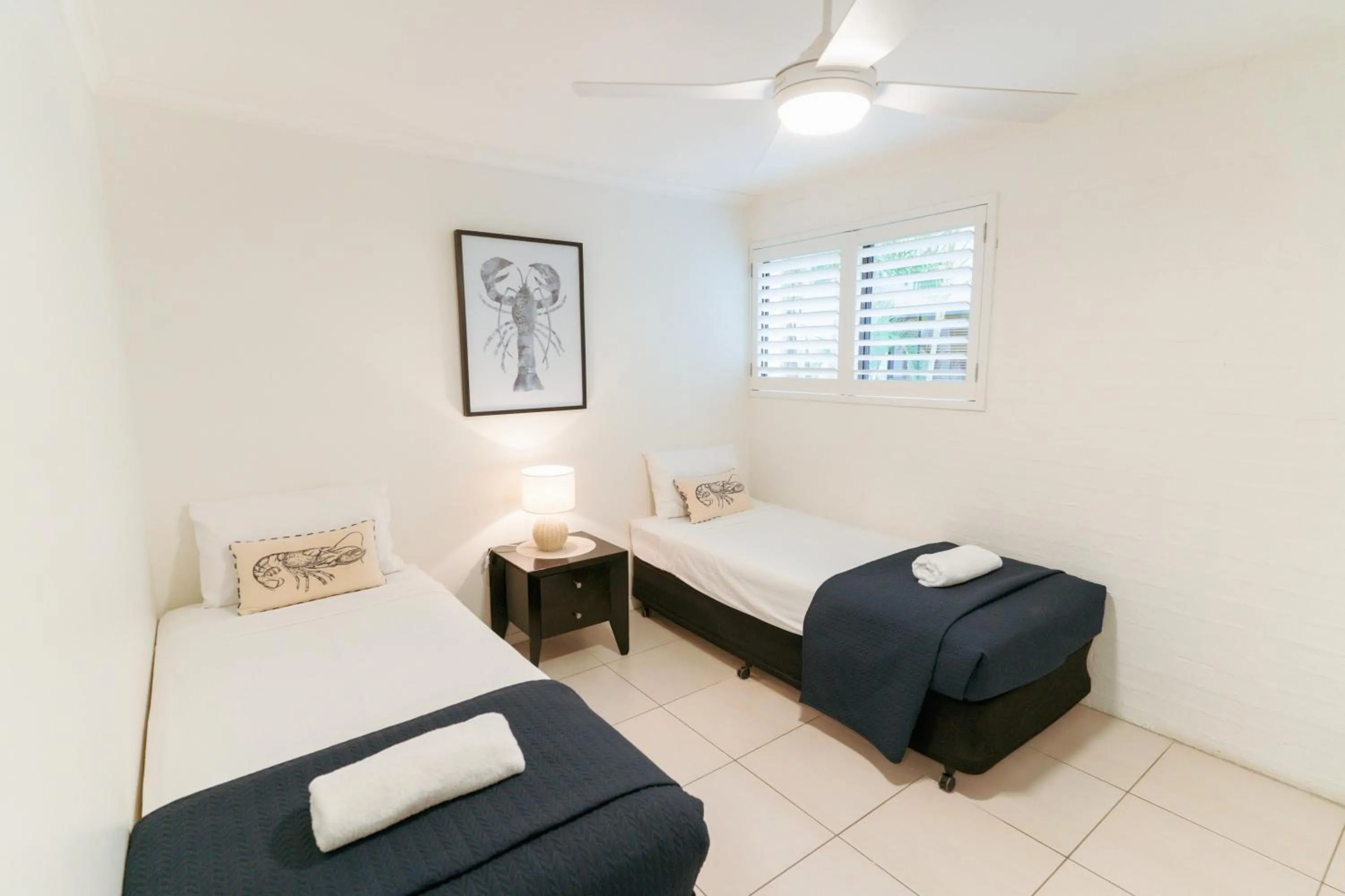 Bed in Myuna Holiday Apartments