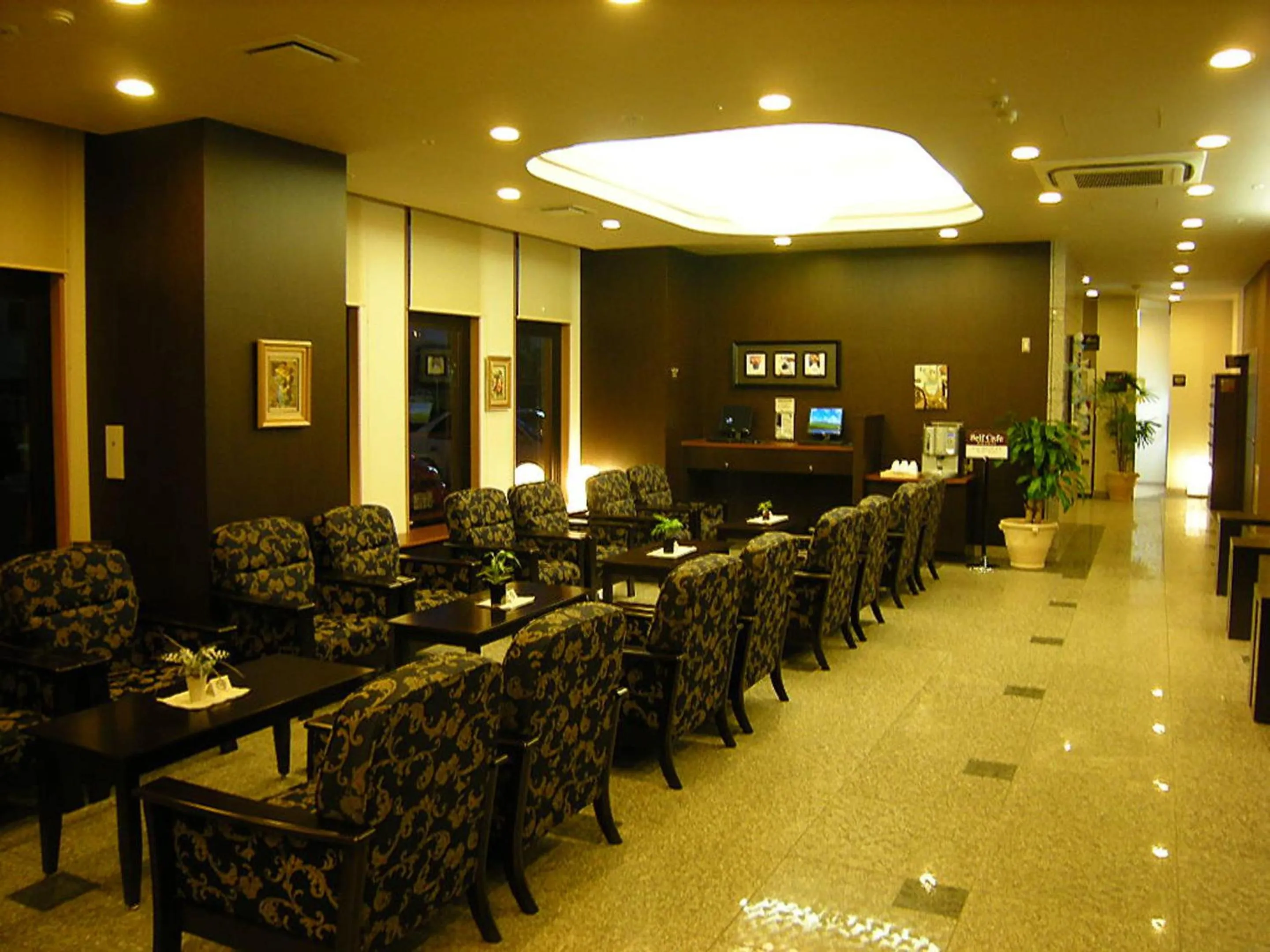 Lobby or reception in Hotel Route-Inn Furukawa Ekimae