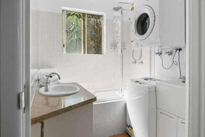 Bathroom in Rainbow Getaway Holiday Apartments