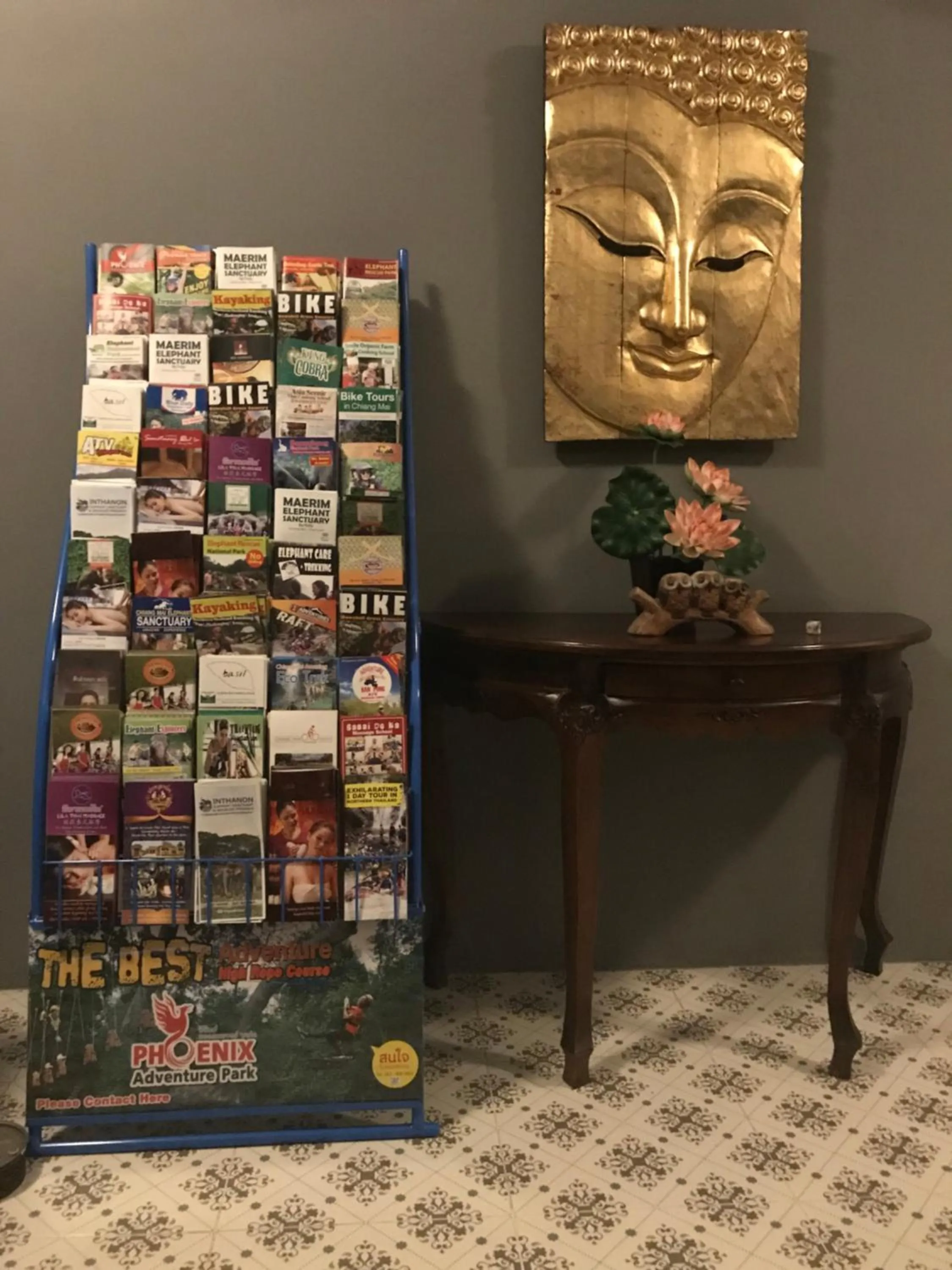 Lobby or reception in Baan Ploy In