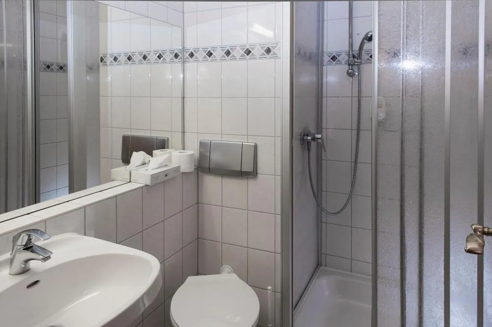 Bathroom in Hotel Rodebachmühle