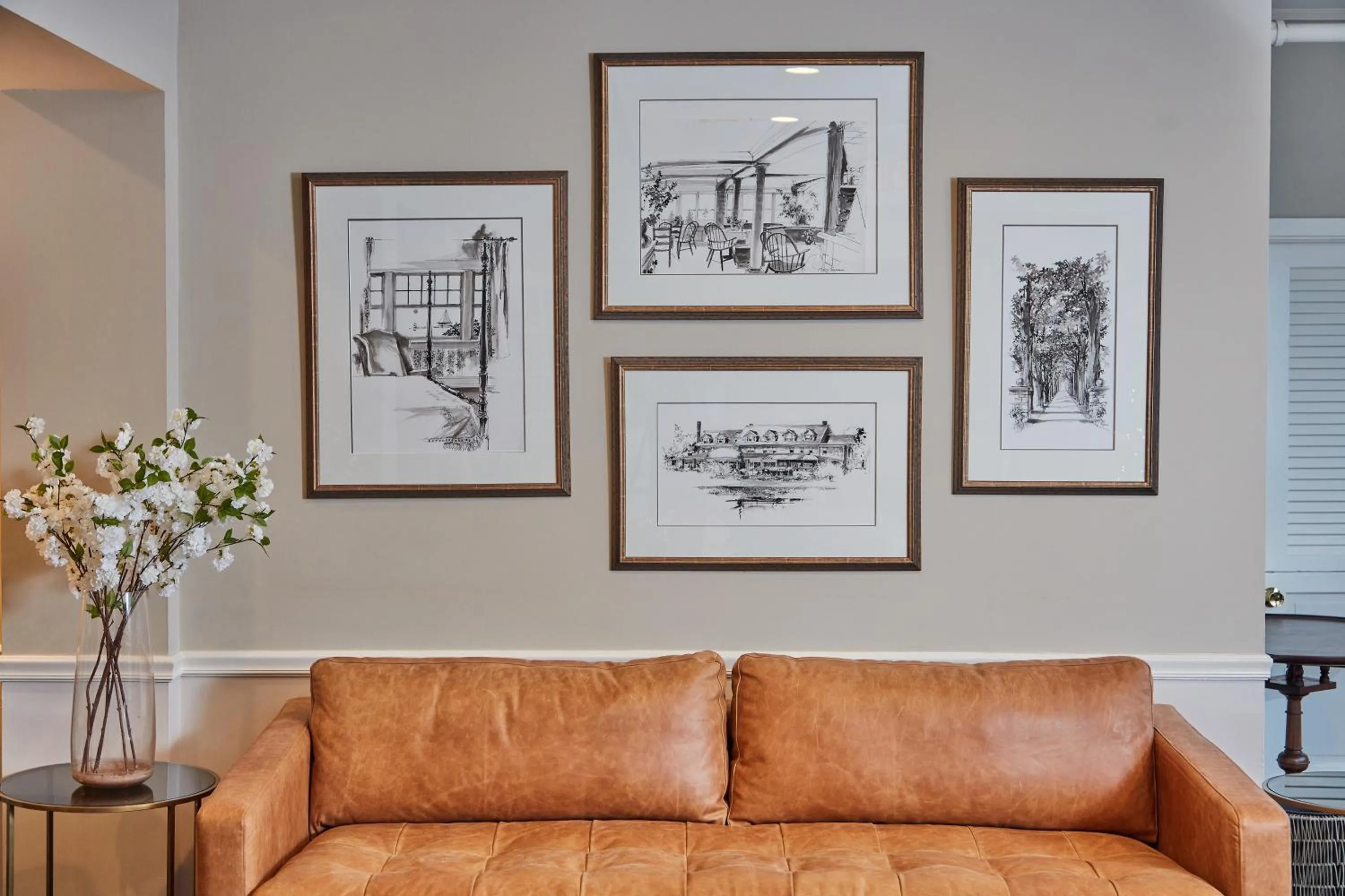 Decorative detail in The Inn at Longshore