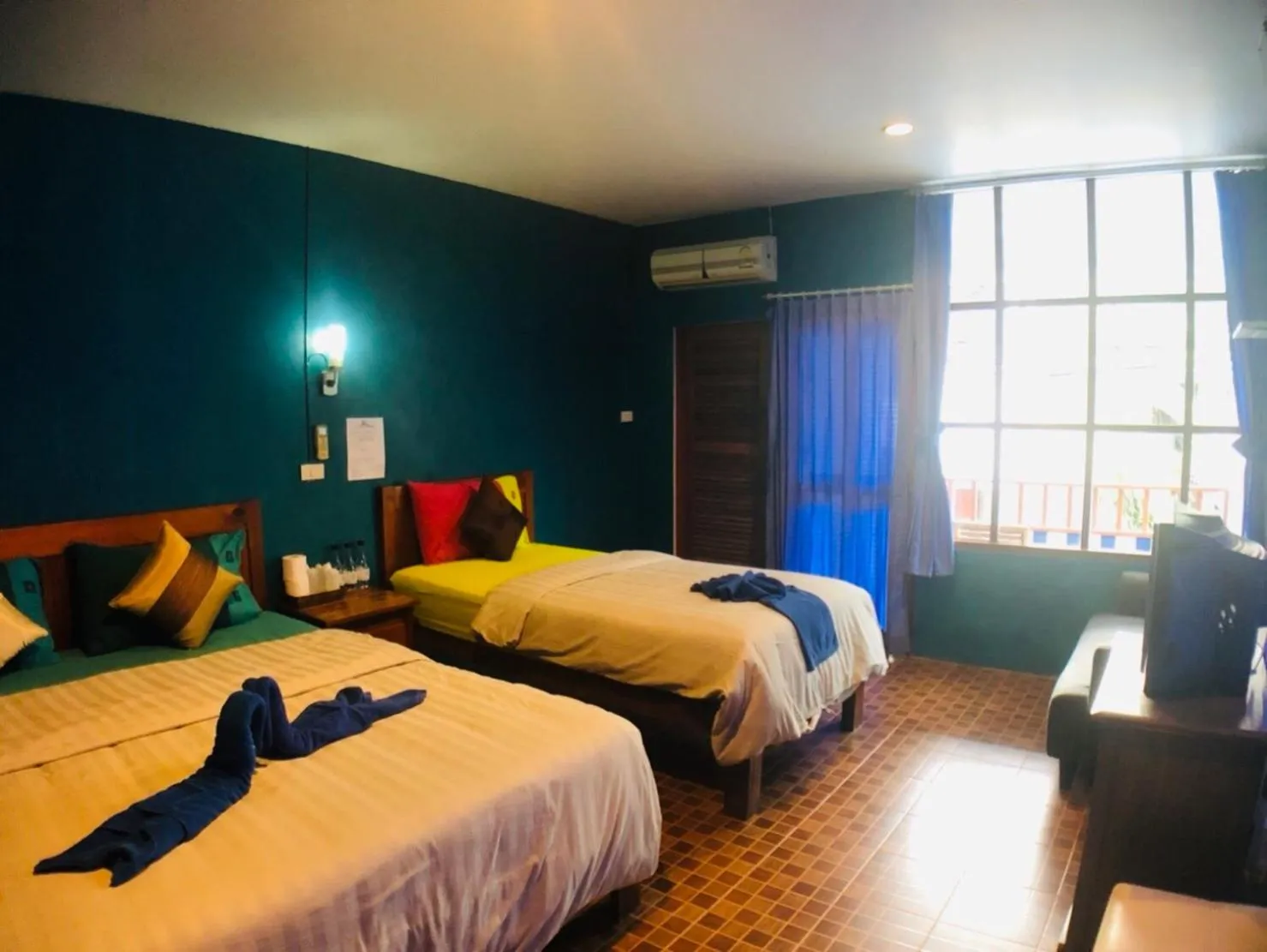 Bed in Suncliff Resort