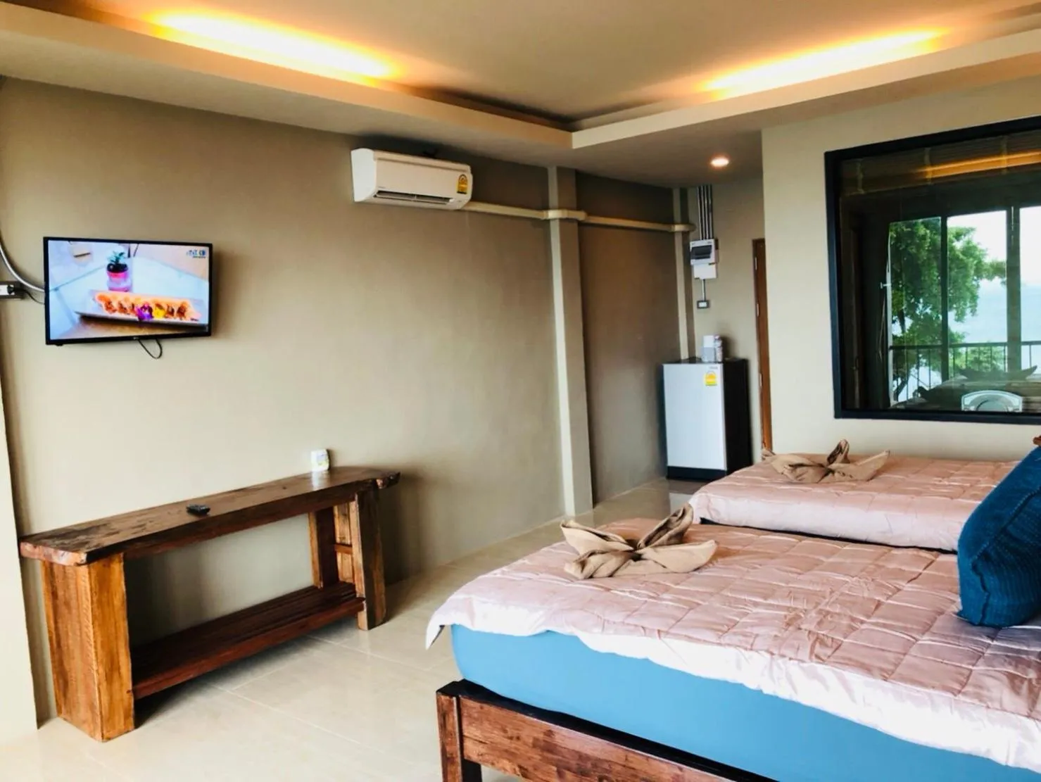 Bed in Suncliff Resort