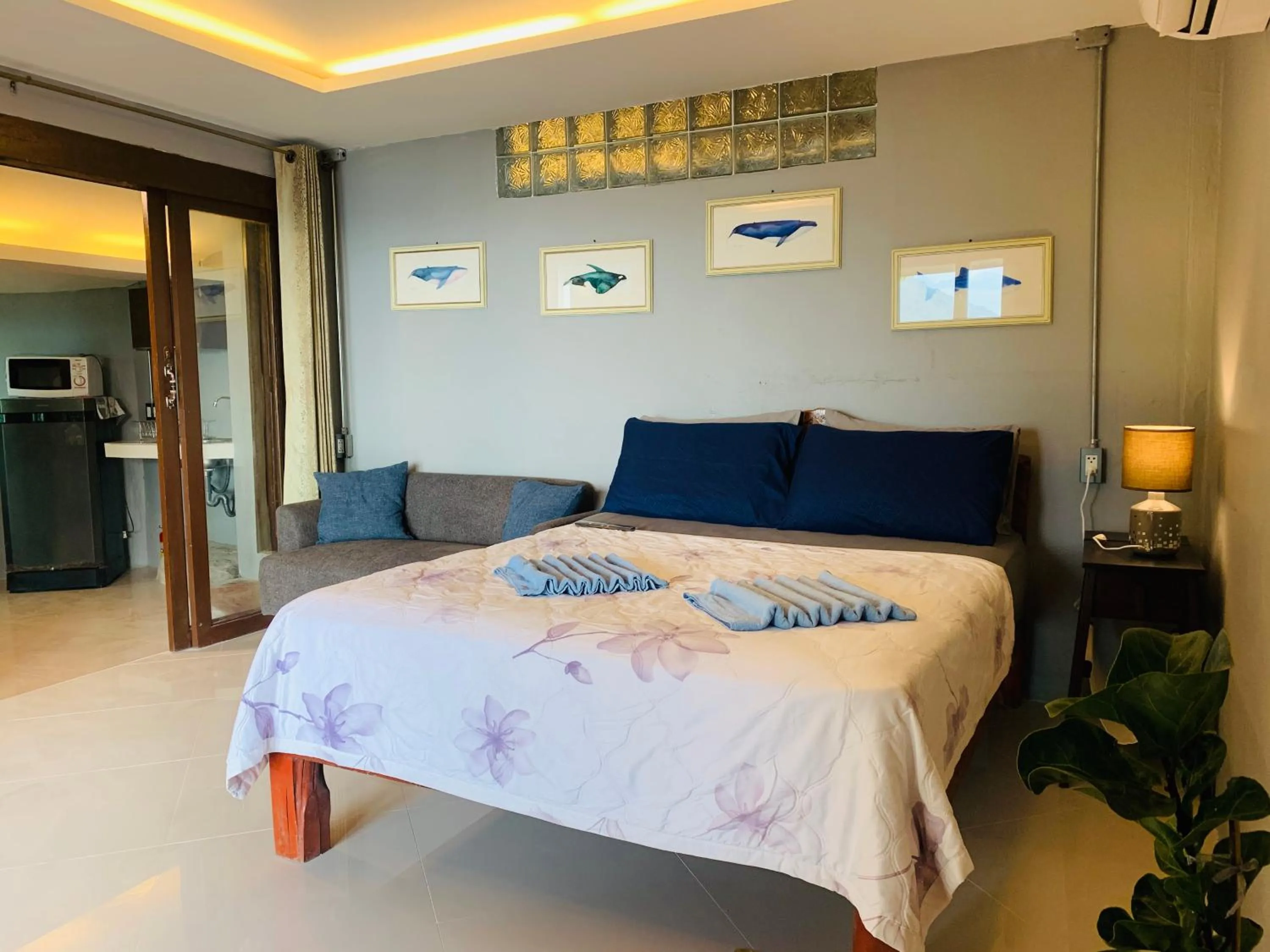 Bed in Suncliff Resort