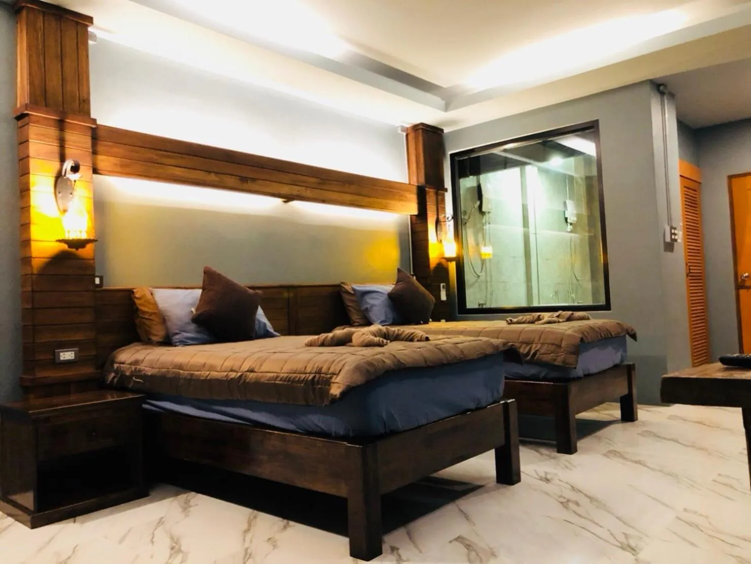 Bed in Suncliff Resort